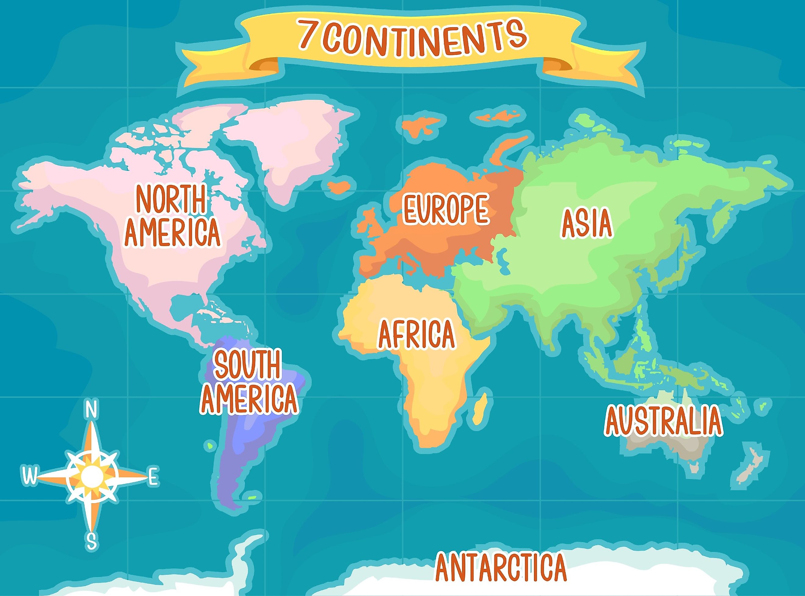 How Many Continents Are There WorldAtlas