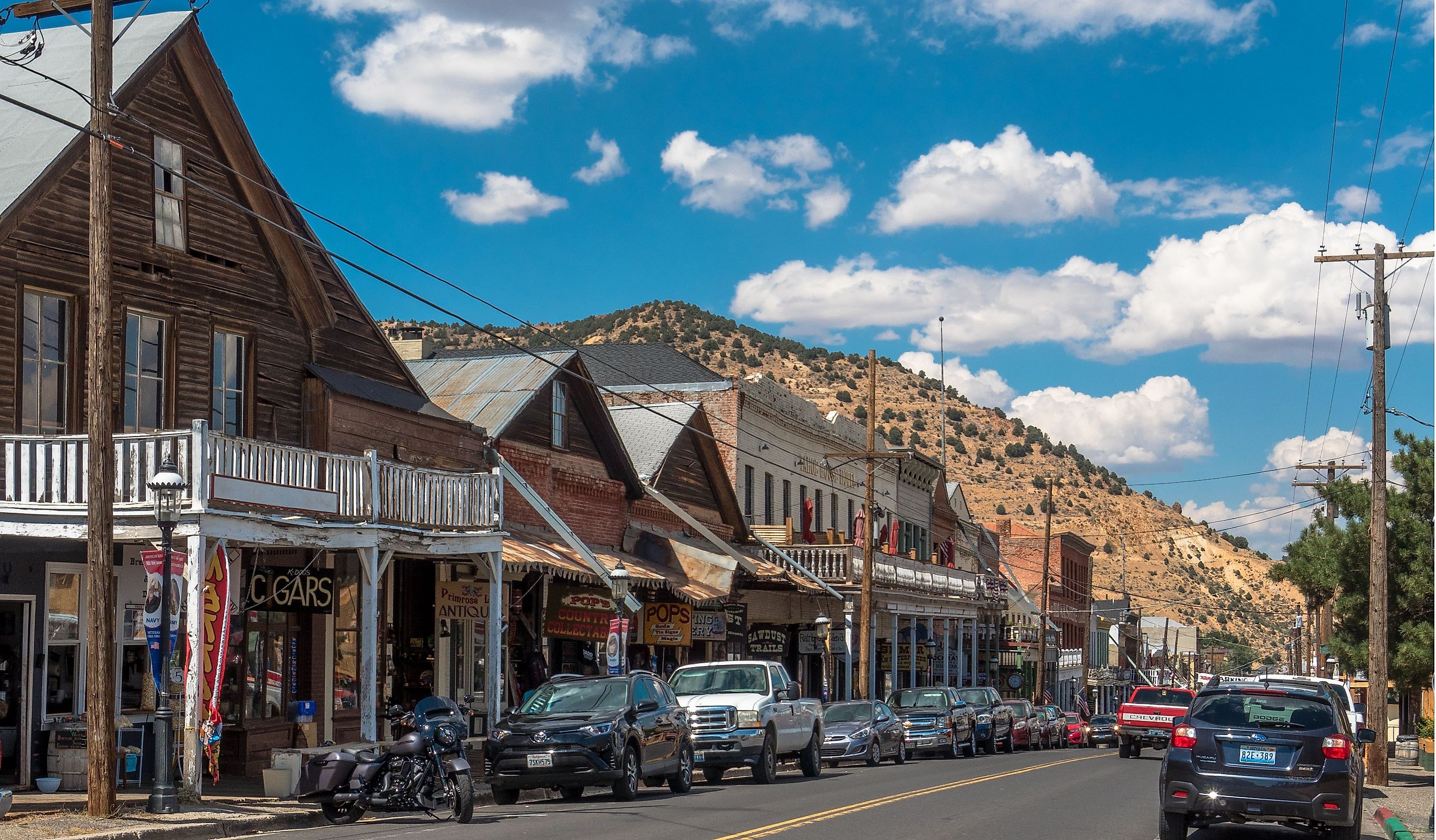 Virginia City, NV / USA. Editorial credit: M. Vinuesa / Shutterstock.com