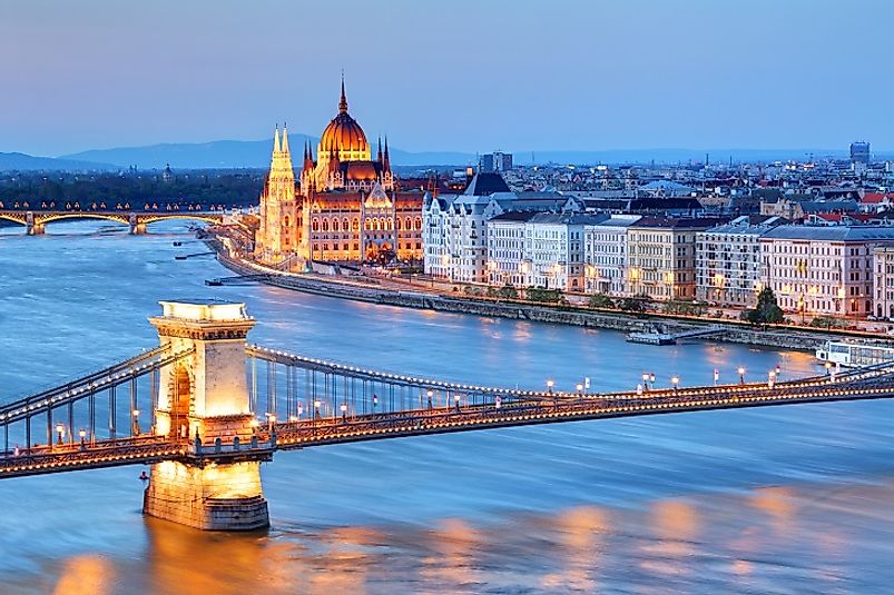 Cities on the Danube - WorldAtlas