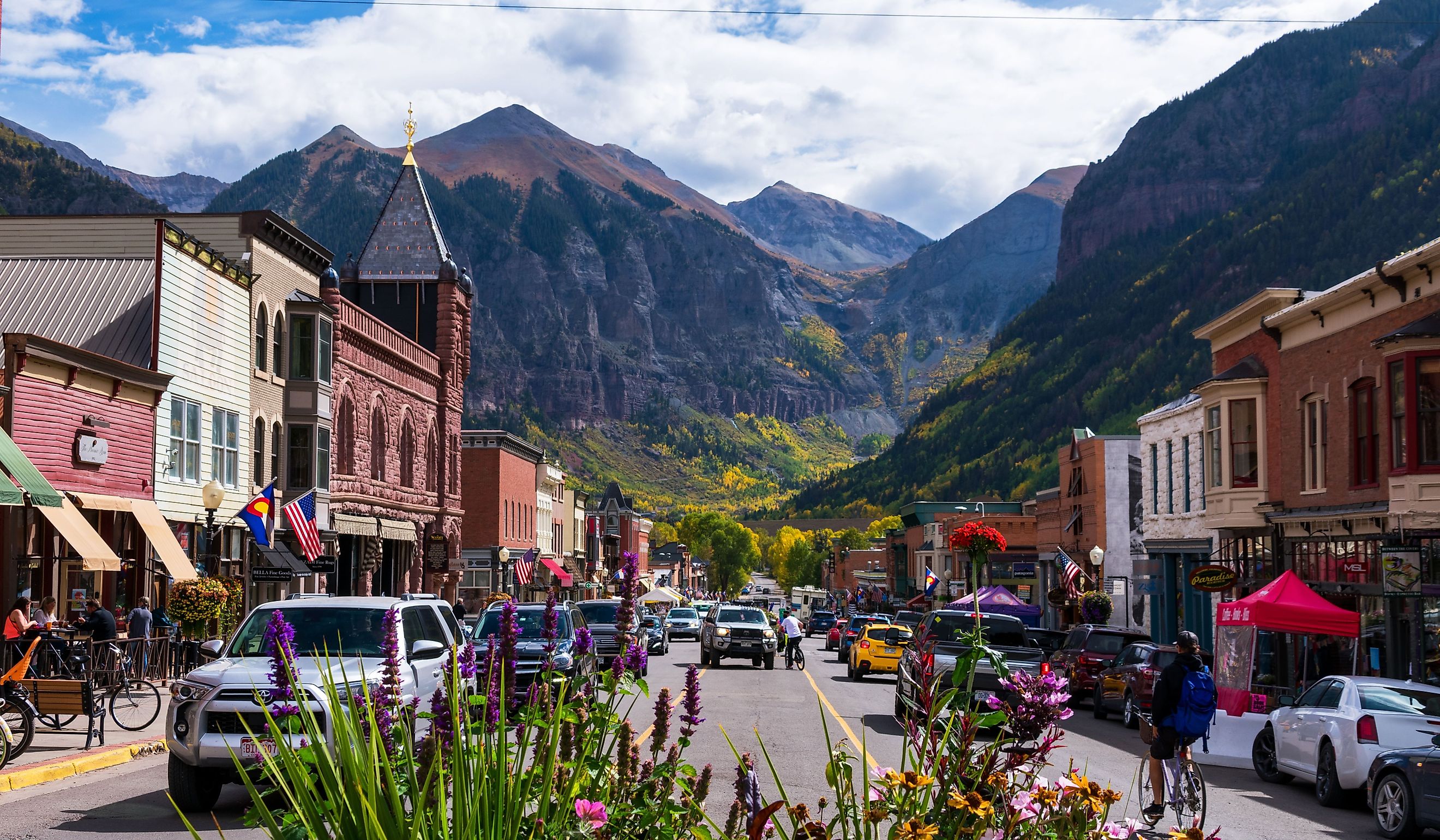 The gorgeous town of Telluride, Colorado. Image credit Michael Vi via Shutterstock