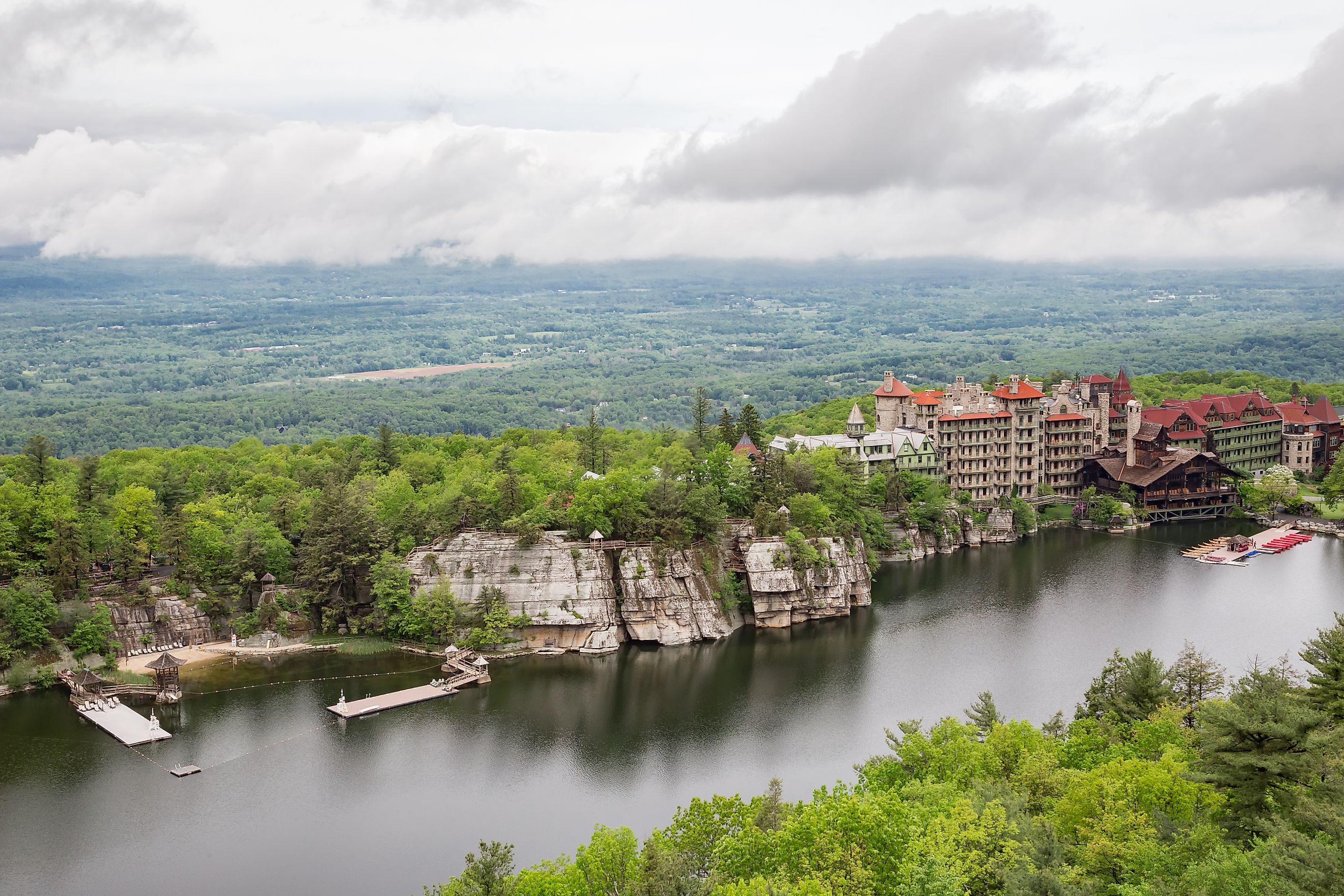 Mohonk Mountain House in New Paltz, New York.