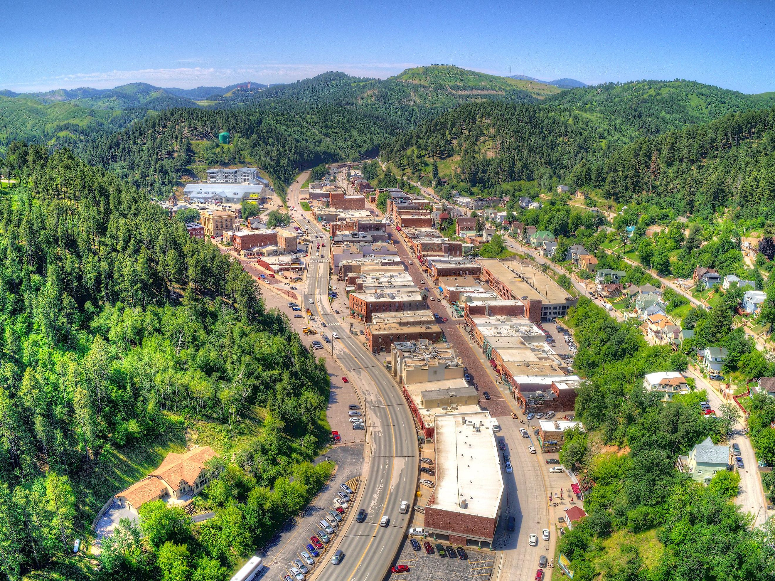 The town of Deadwood, South Dakota.