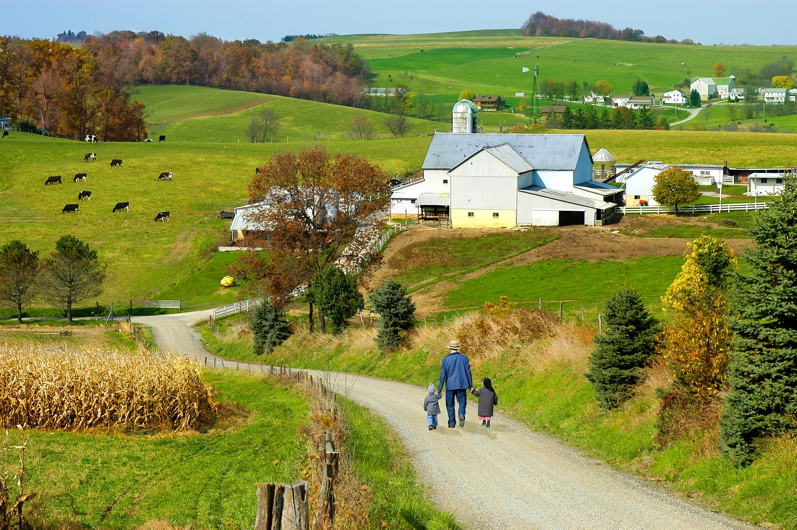 Hand-in-hand in Sugarcreek, Ohio. (Image: Dennis MacDonald via Shutterstock.)