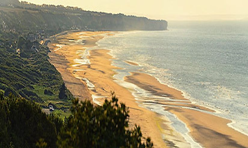 Where Is Omaha Beach Located Worldatlascom