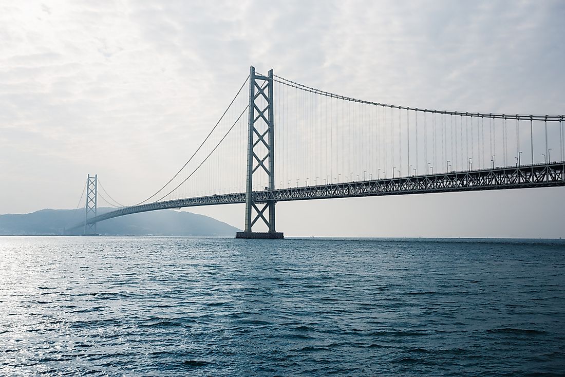 What Is The Longest Suspension Bridge In The World Worldatlas