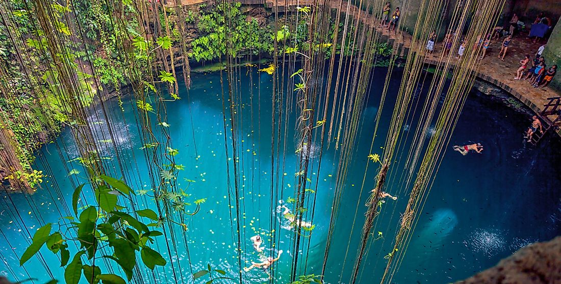 The Cenotes Of Mexico Ancient Mayan Sacrificial Sites Worldatlas