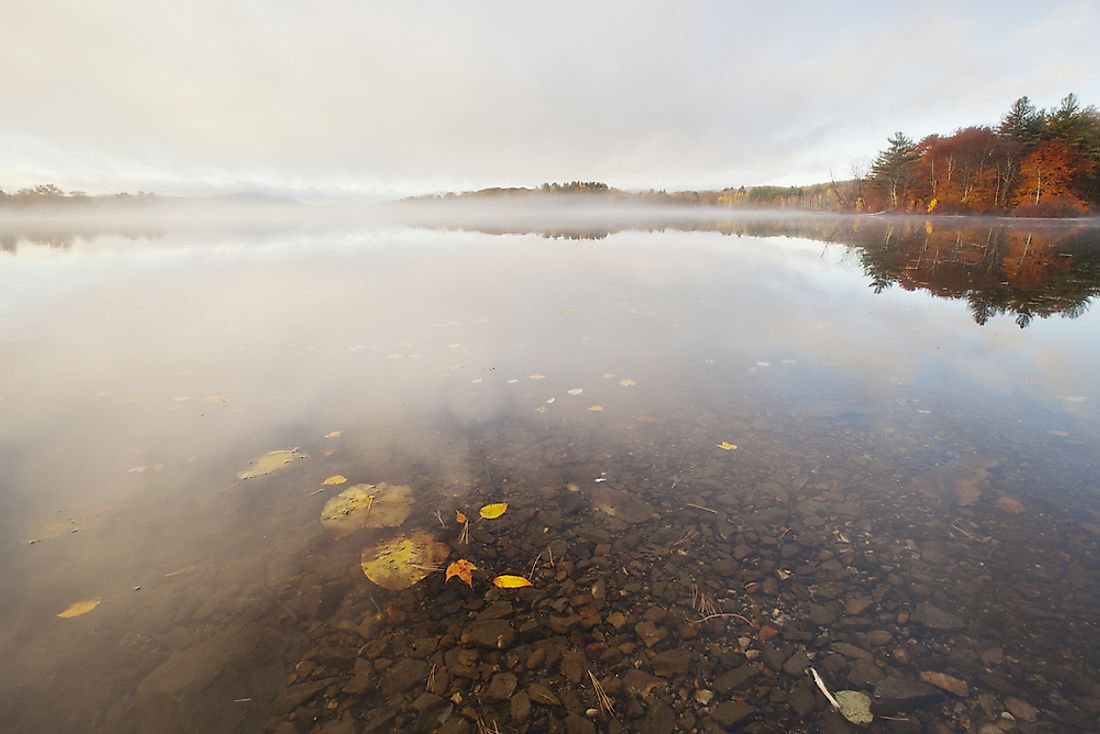 Webster Lake Unique Places In North America Worldatlascom - 