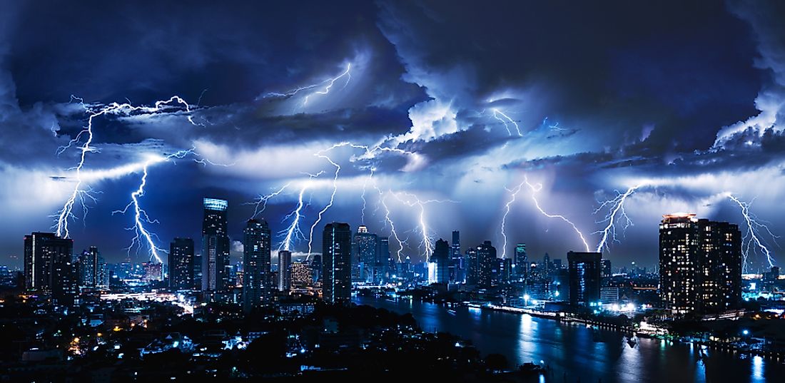 The Biggest Thunderstorm Ever Recorded WorldAtlas