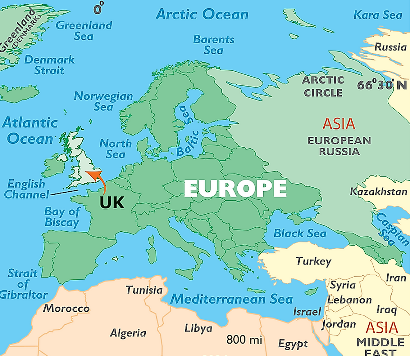 Is The United Kingdom A Part Of Europe? WorldAtlas