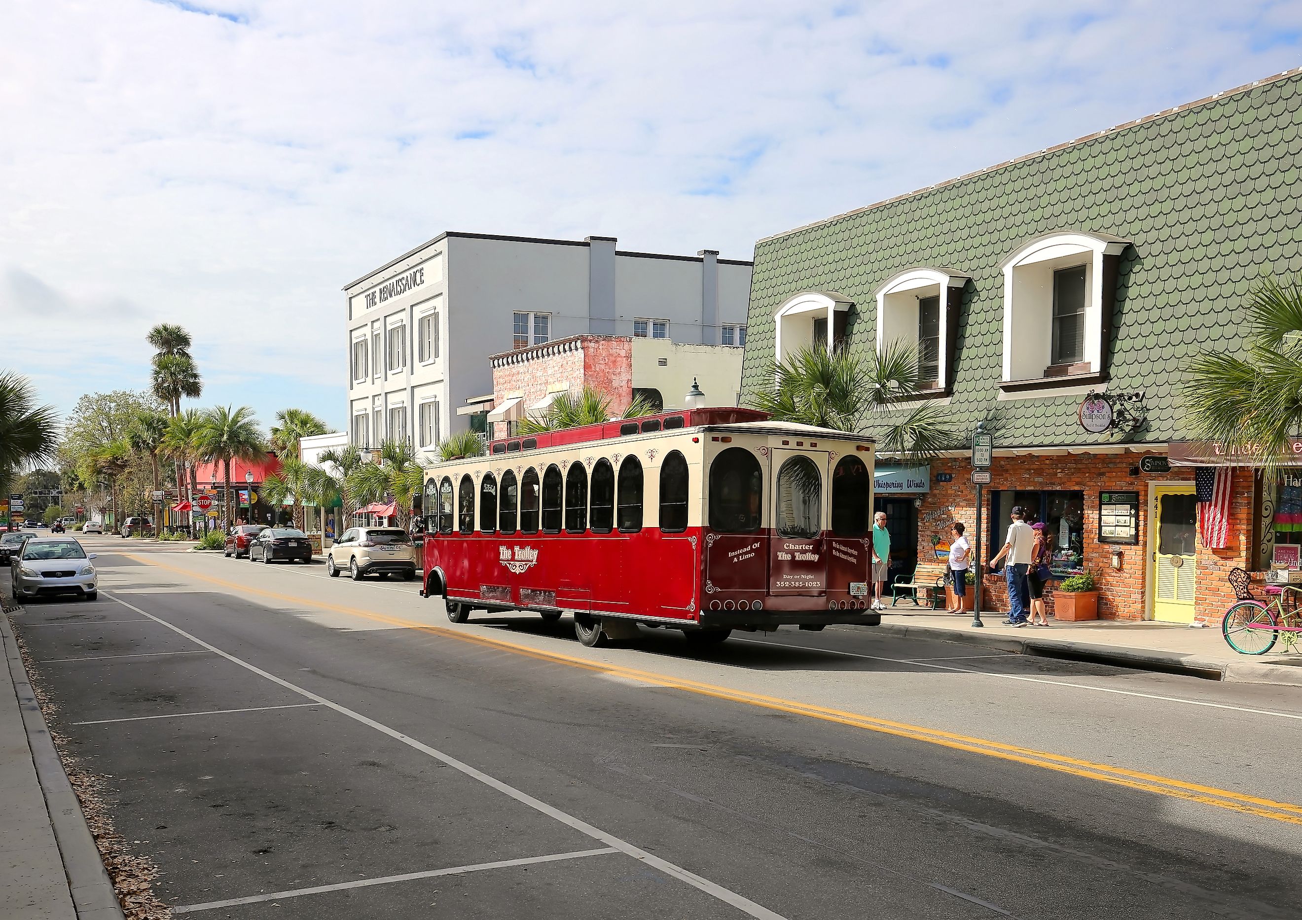 Donnelly Street in Mount Dora, Florida. Editorial credit: Jillian Cain Photography / Shutterstock.com.