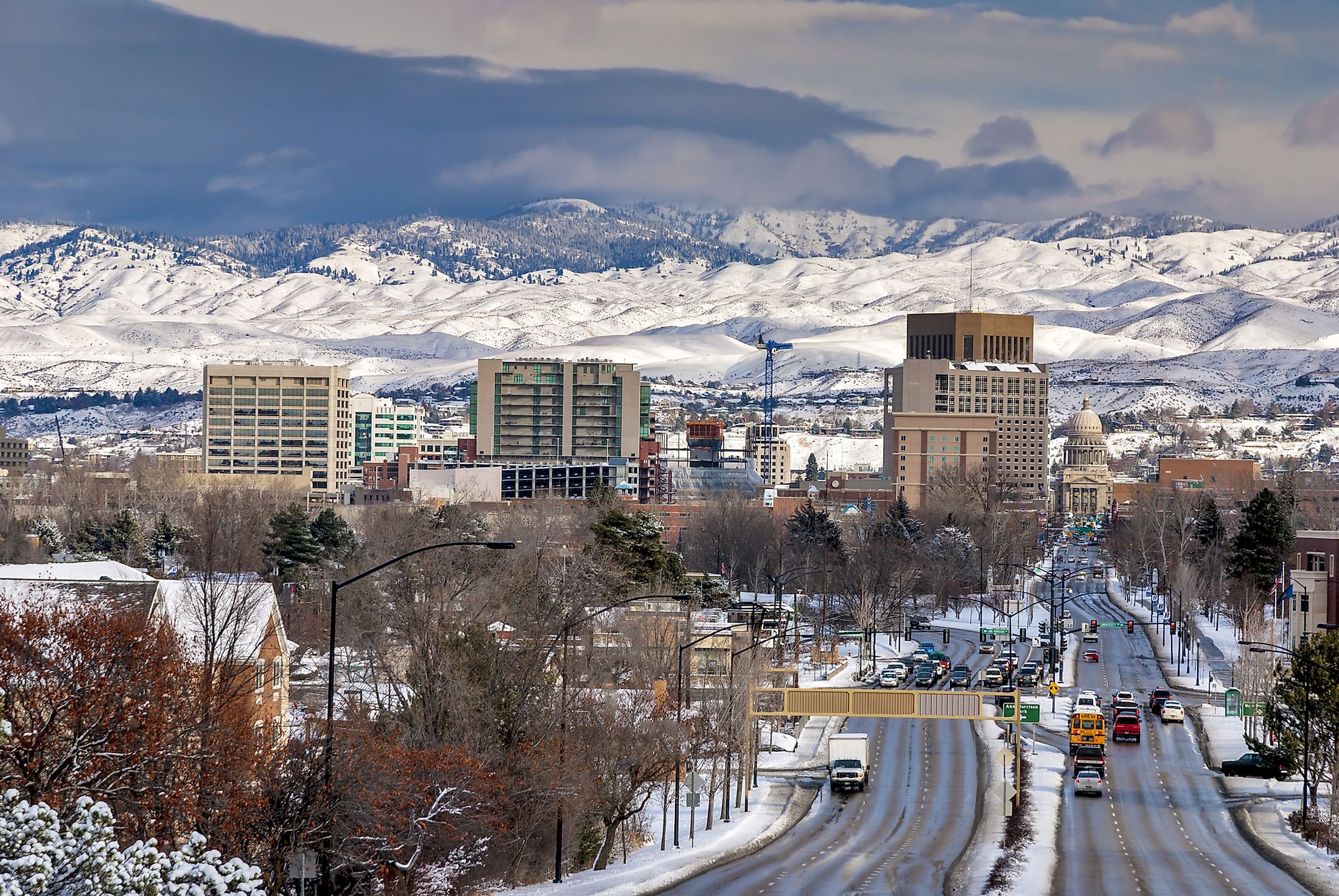 10 Coldest States In The United States WorldAtlas