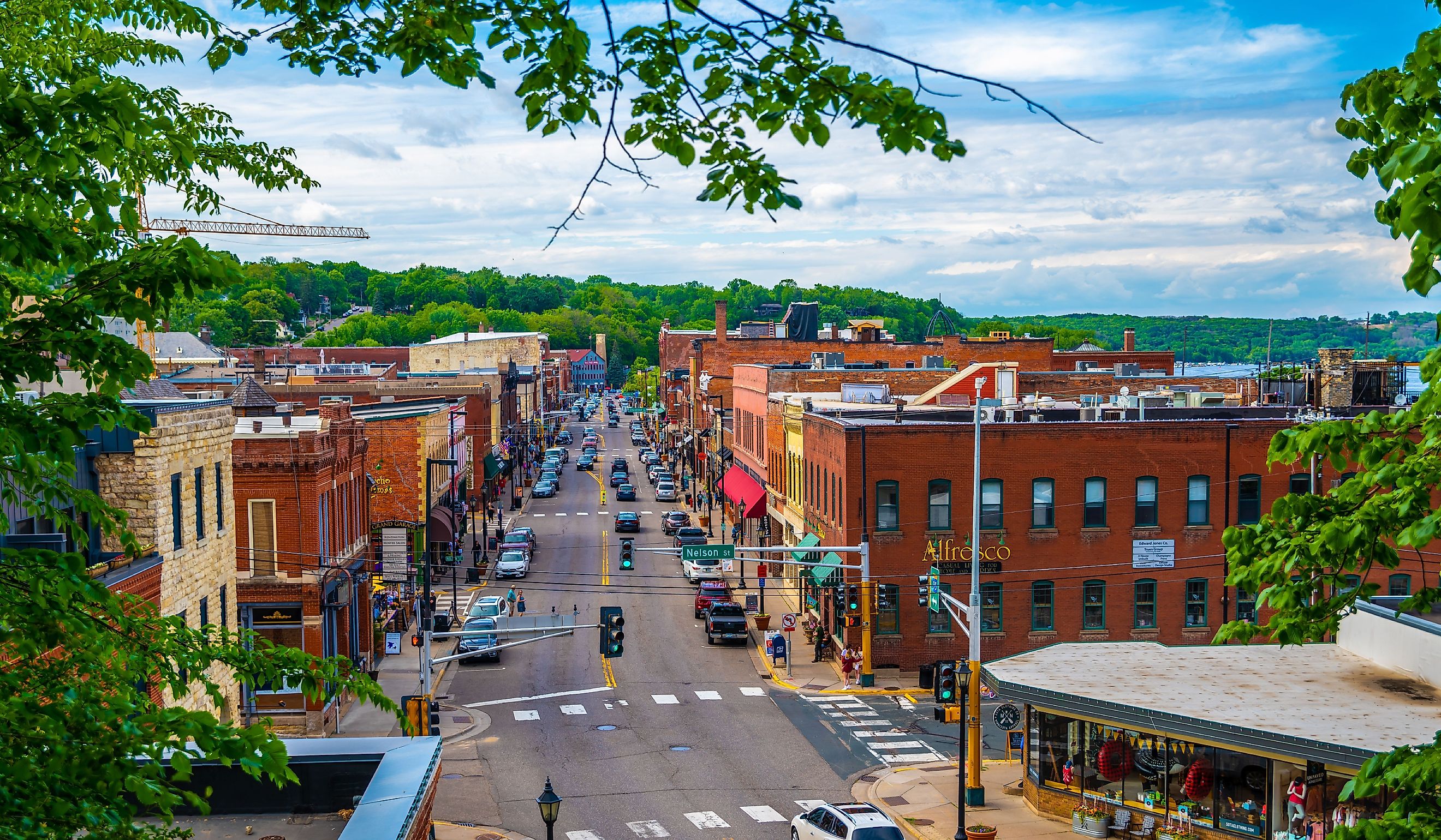 The very beautiful town of Stillwater, Minnesota. Editorial credit: Cavan-Images / Shutterstock.com