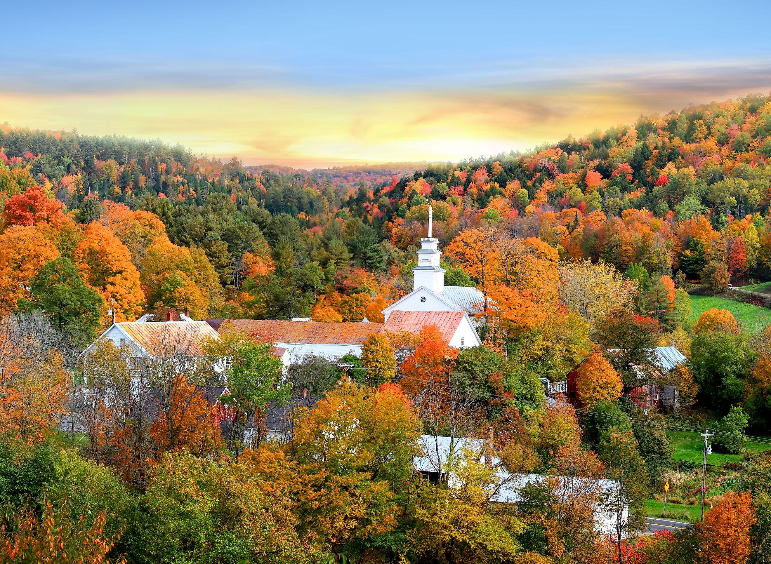 The Most Scenic Places In New England For Fall Foliage WorldAtlas