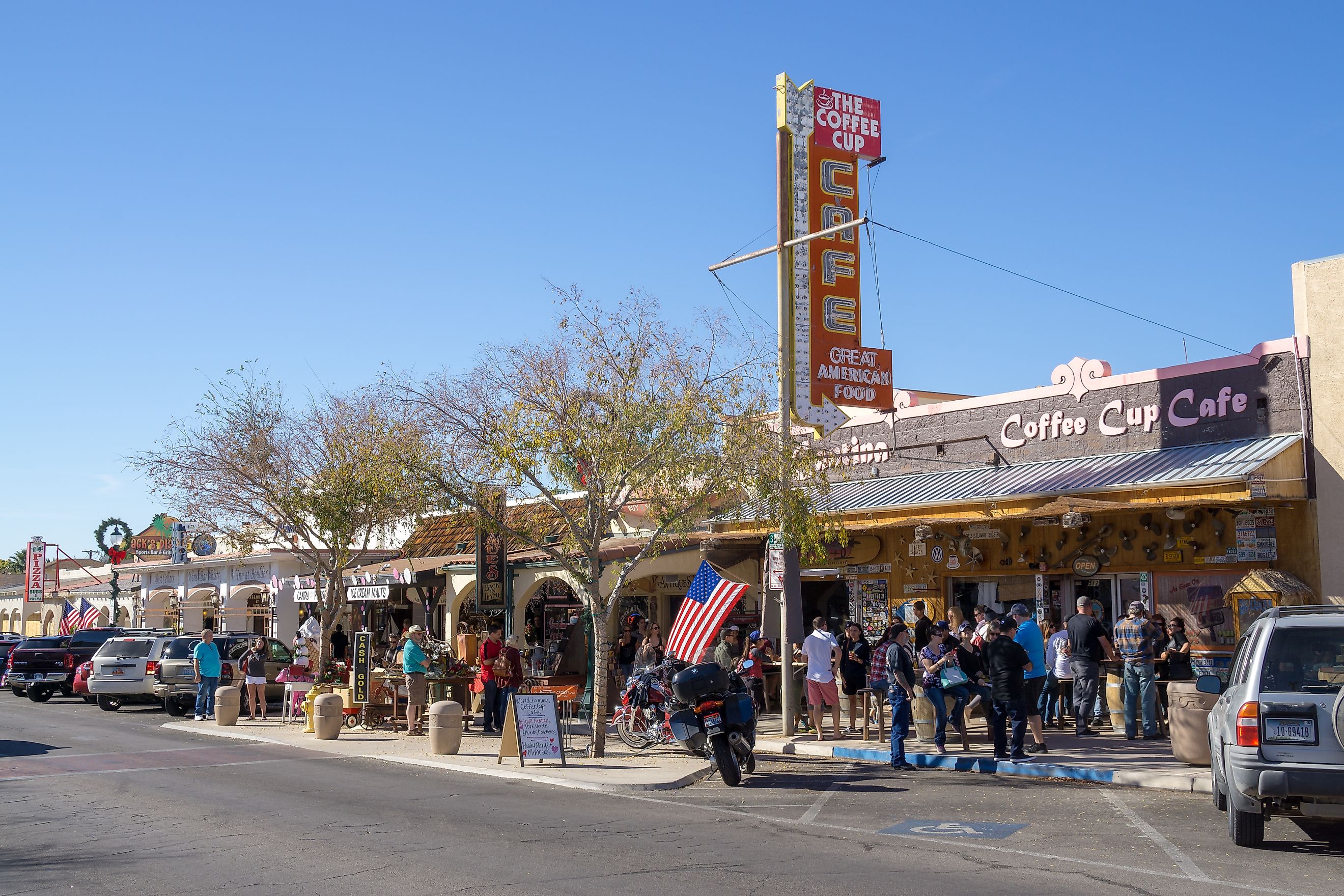 The charming town of Boulder City, Nevada. Editorial credit: Laurens Hoddenbagh / Shutterstock.com.