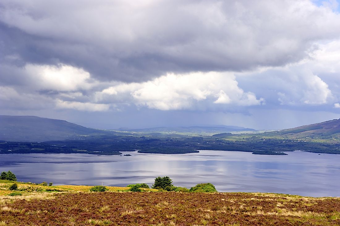 The Largest Lakes in Ireland WorldAtlas