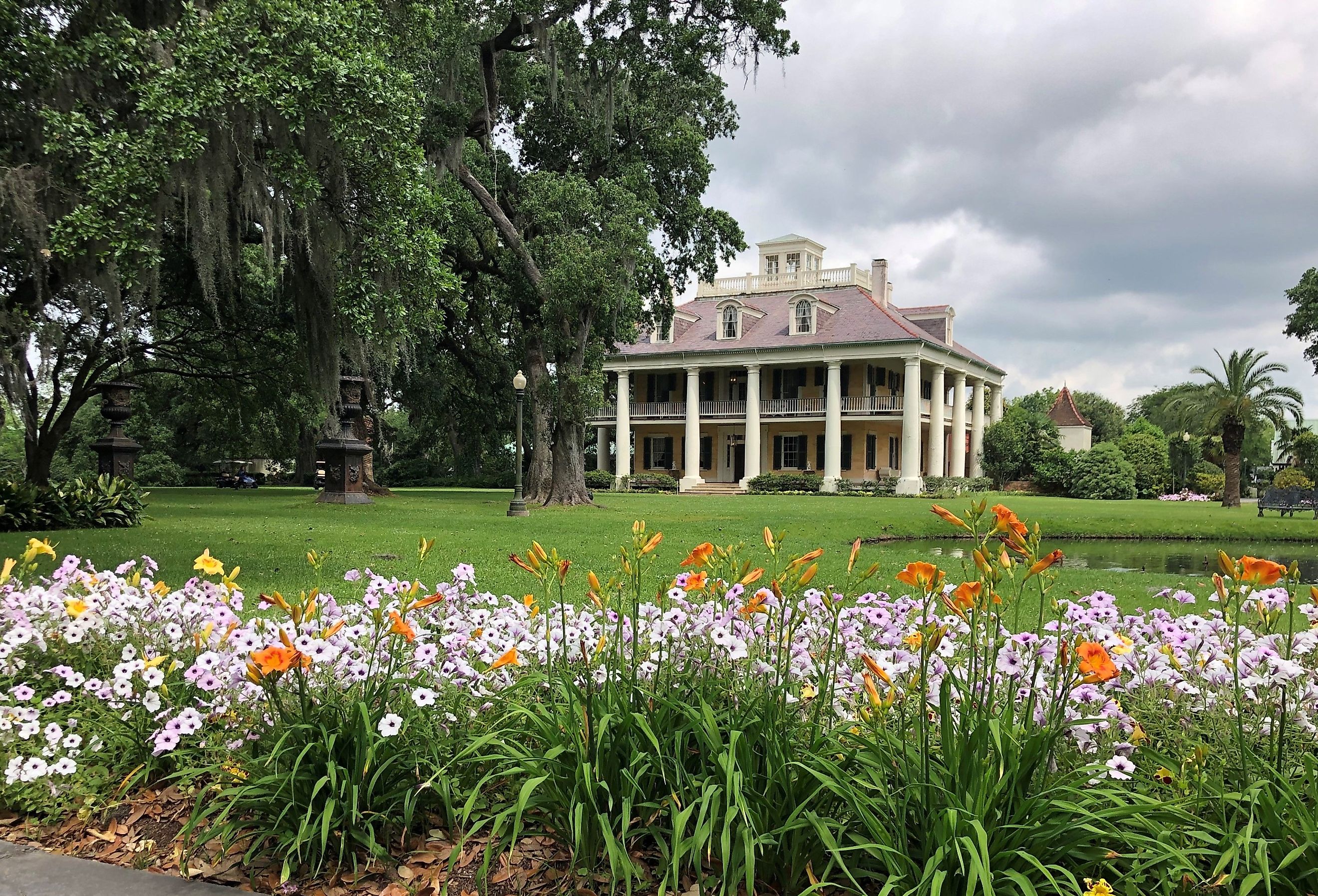 A plantation site in Houmas, Louisiana.