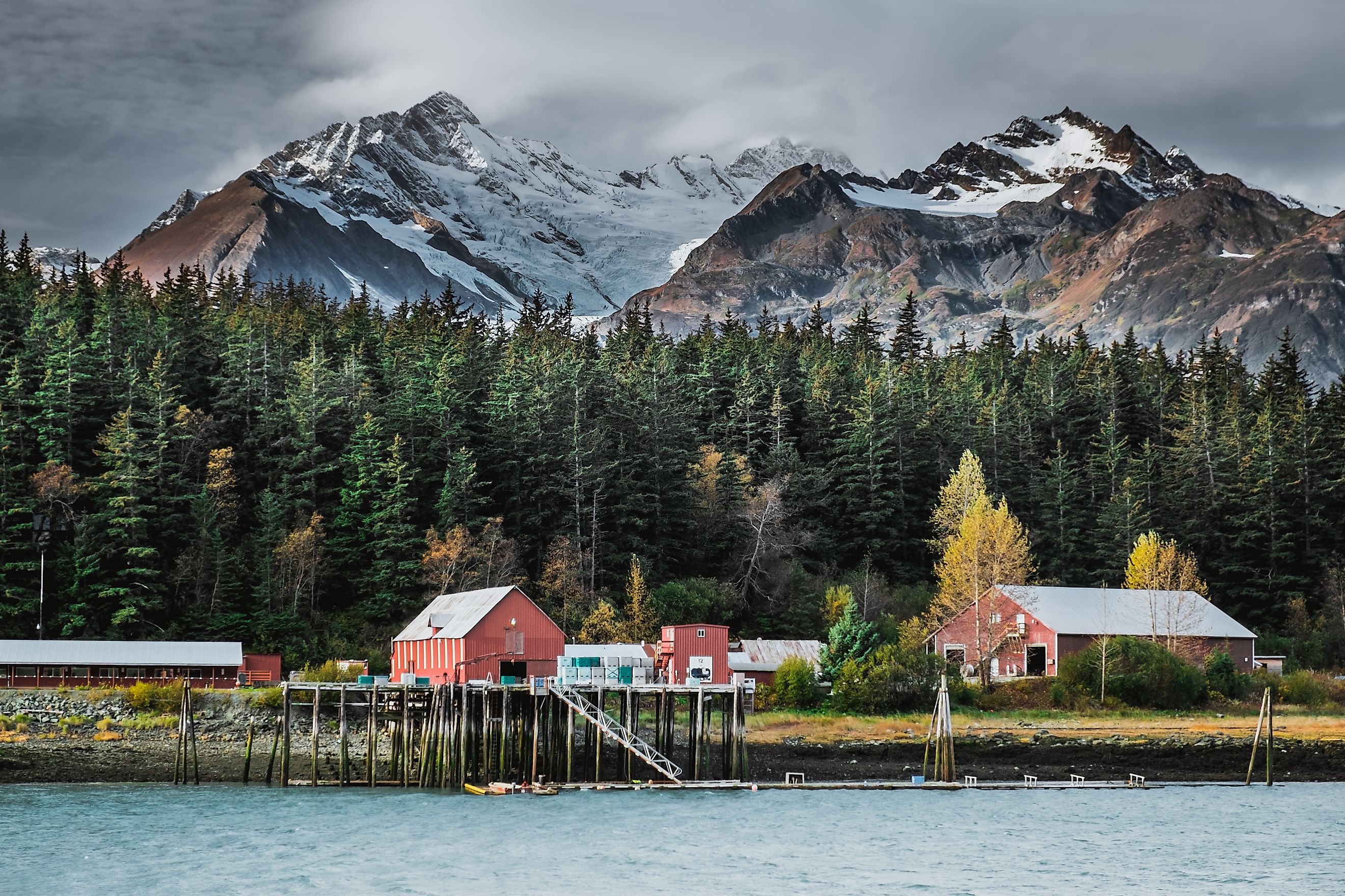 The gorgeous town of Haines, Alaska.