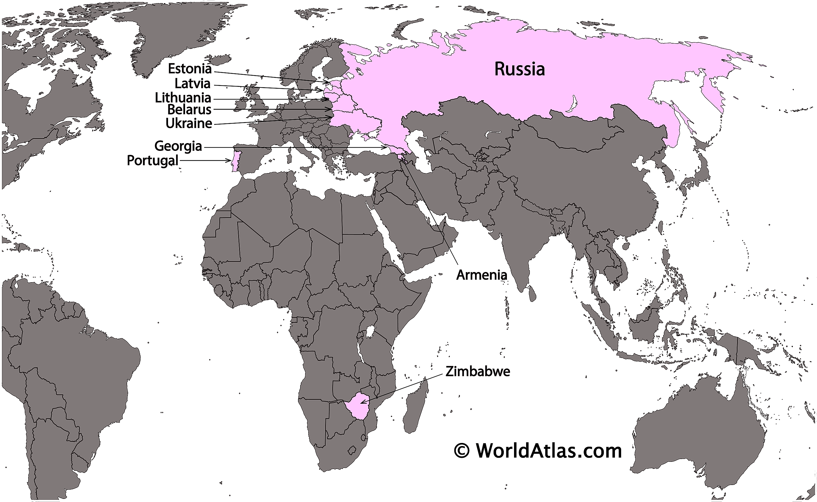 Countries Where Women Far Outnumber Men Worldatlas