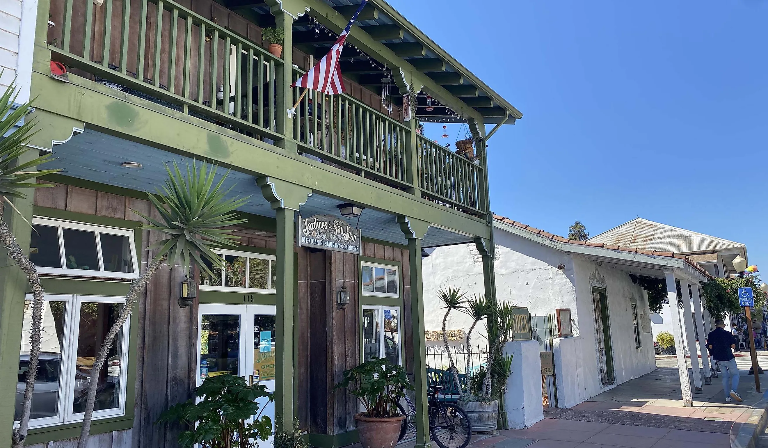 Historic district in San Juan Bautista, California.