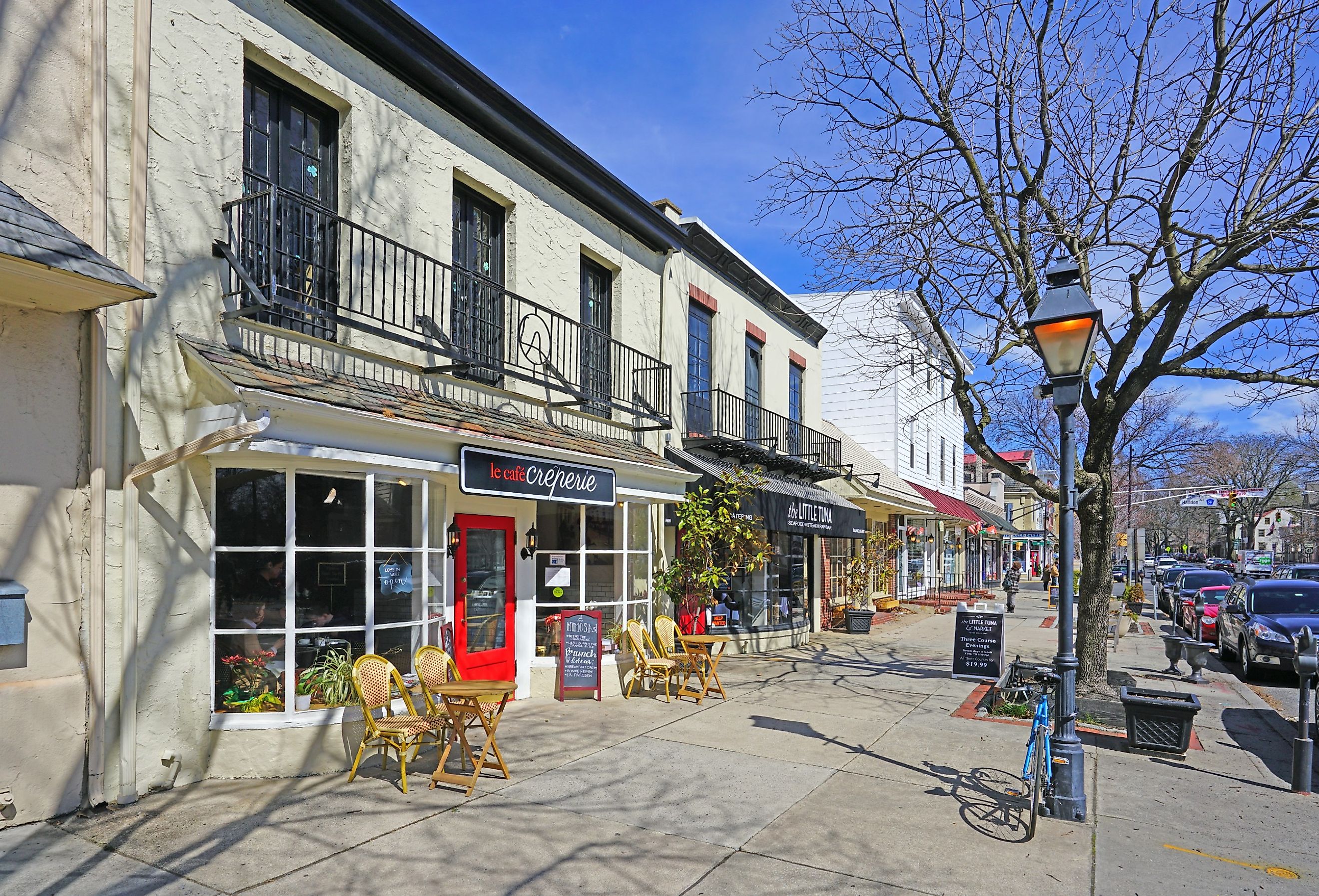 Historic town of Haddonfield, New Jersey. Image credit EQRoy via Shutterstock