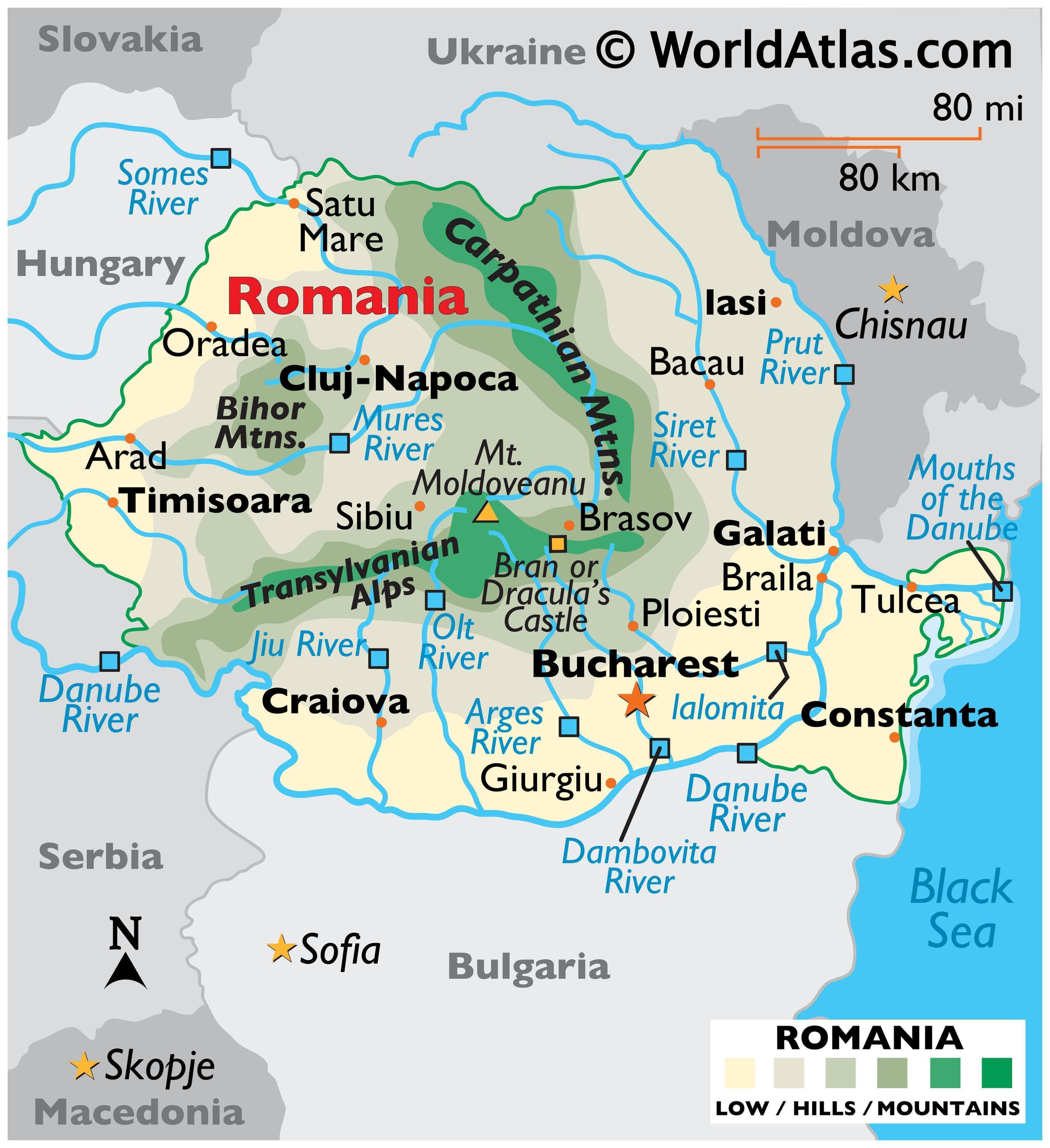 Romania - Transylvania, Carpathians, Danube