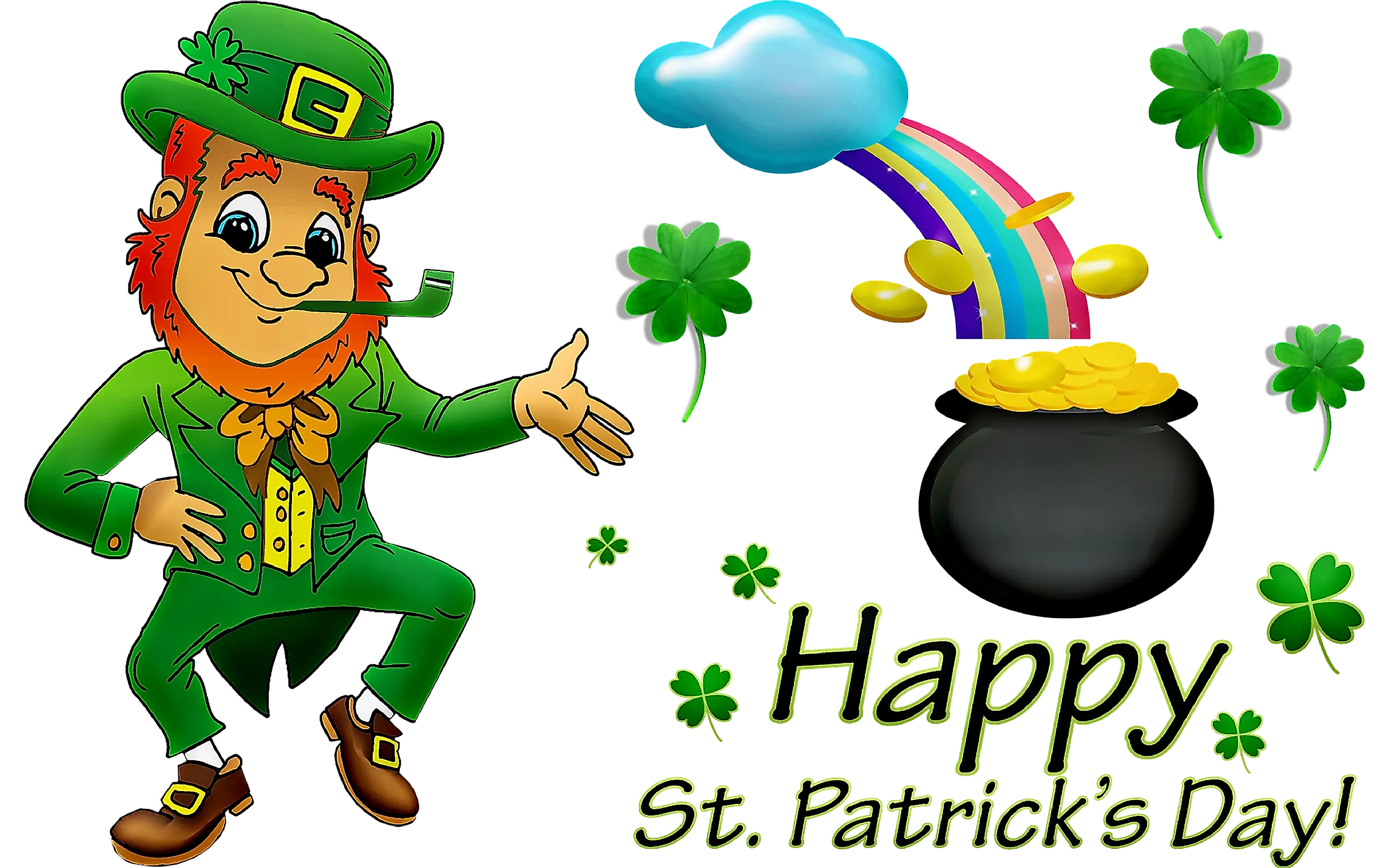 Leprechauns are associated with Saint Patrick’s Day because they both trace their history to Ireland.