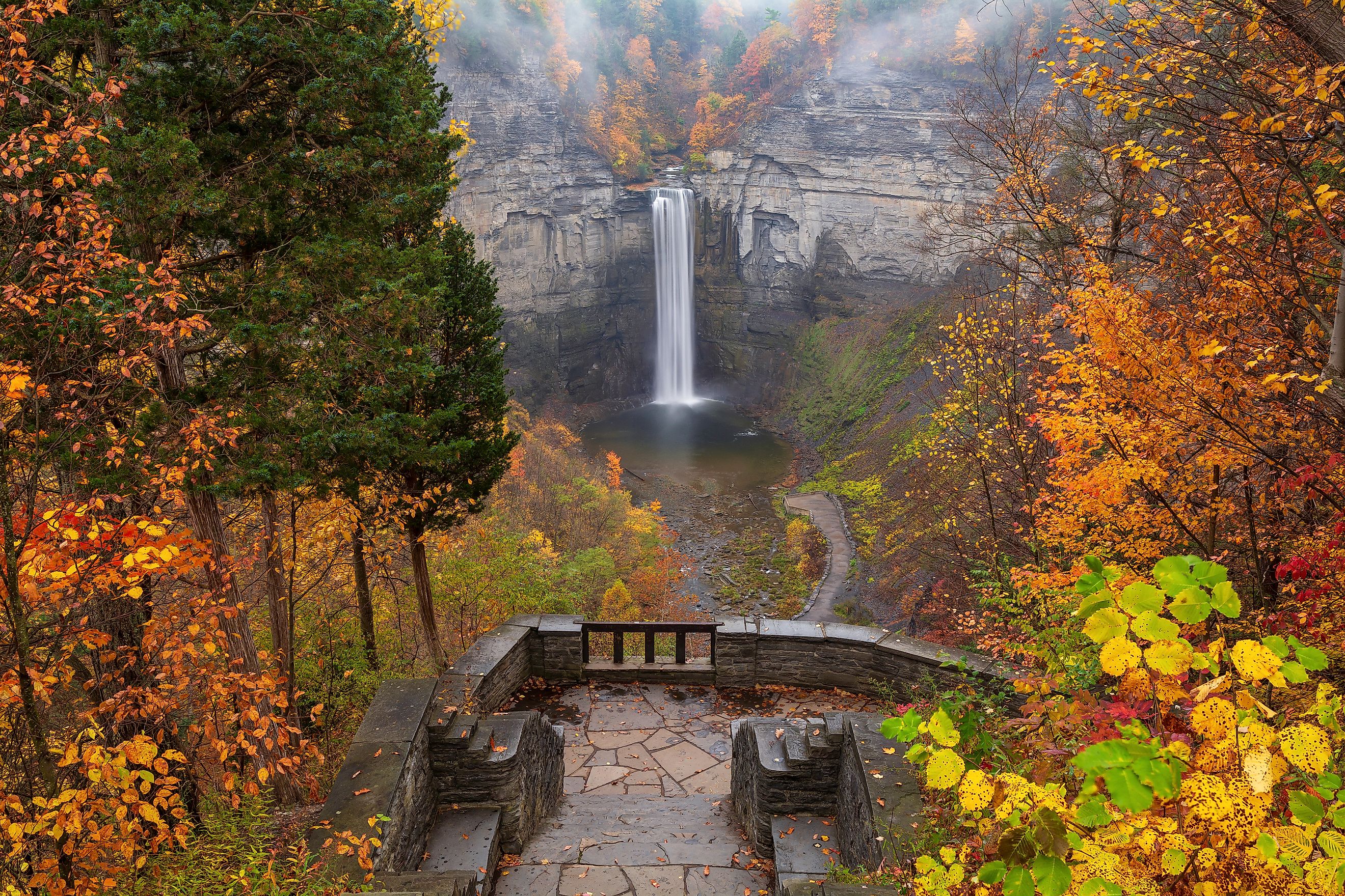 Taughannock Falls, New York.