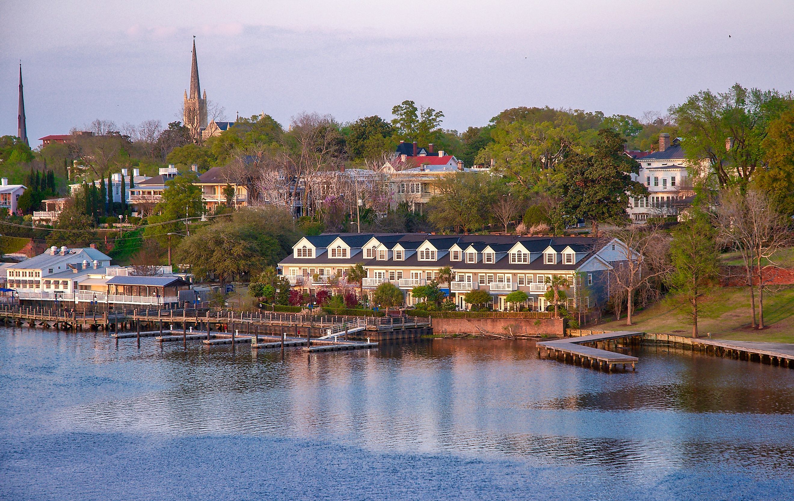 Riverwalk at Wilmington, North Carolina. Image credit PatGallery via Shutterstock