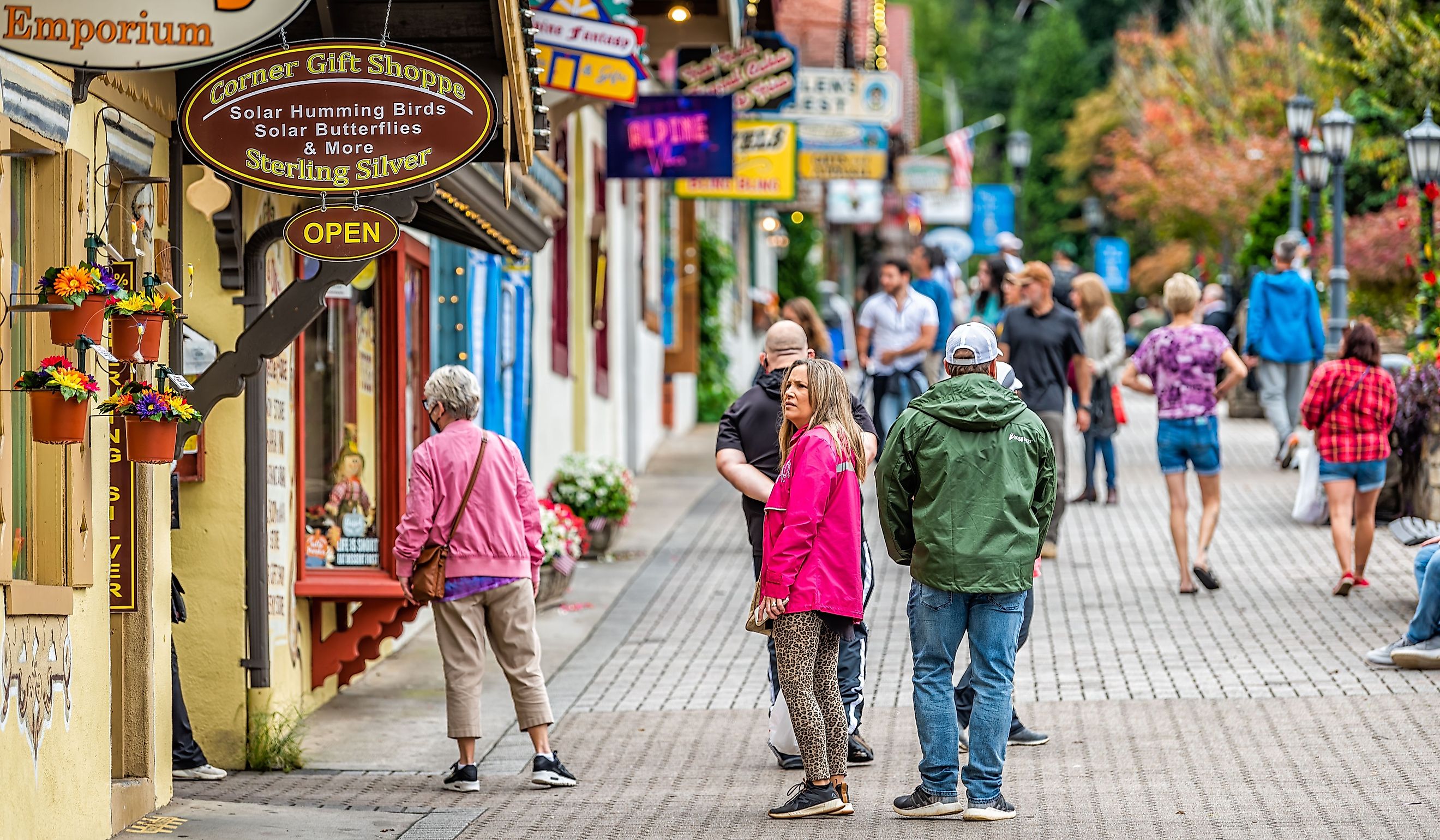 Helen, Georgia Bavarian village town. Editorial credit: Kristi Blokhin / Shutterstock.com