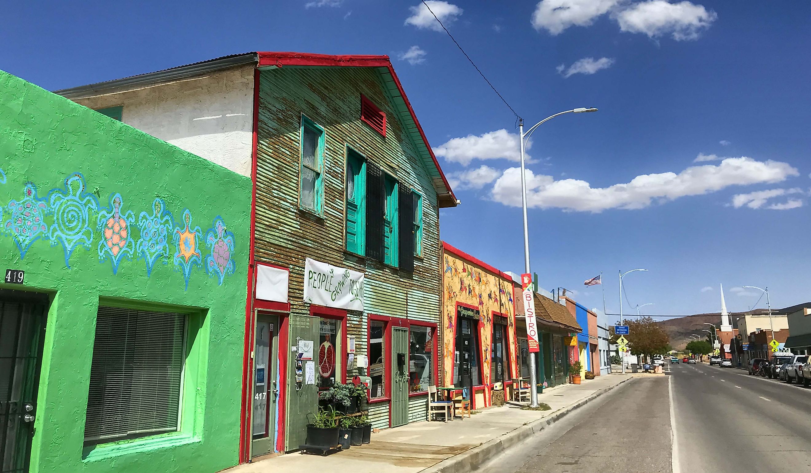 Truth or Consequences, New Mexico. By Jeff Vincent - CC BY 2.0, Wikimedia Commons.