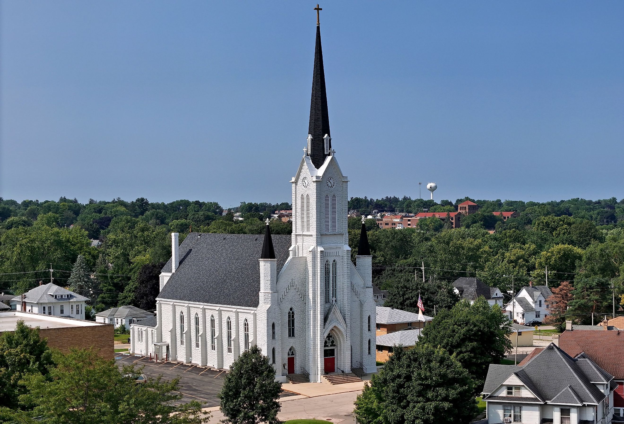 Saint Joseph Catholic church, Freeport, Illinois.