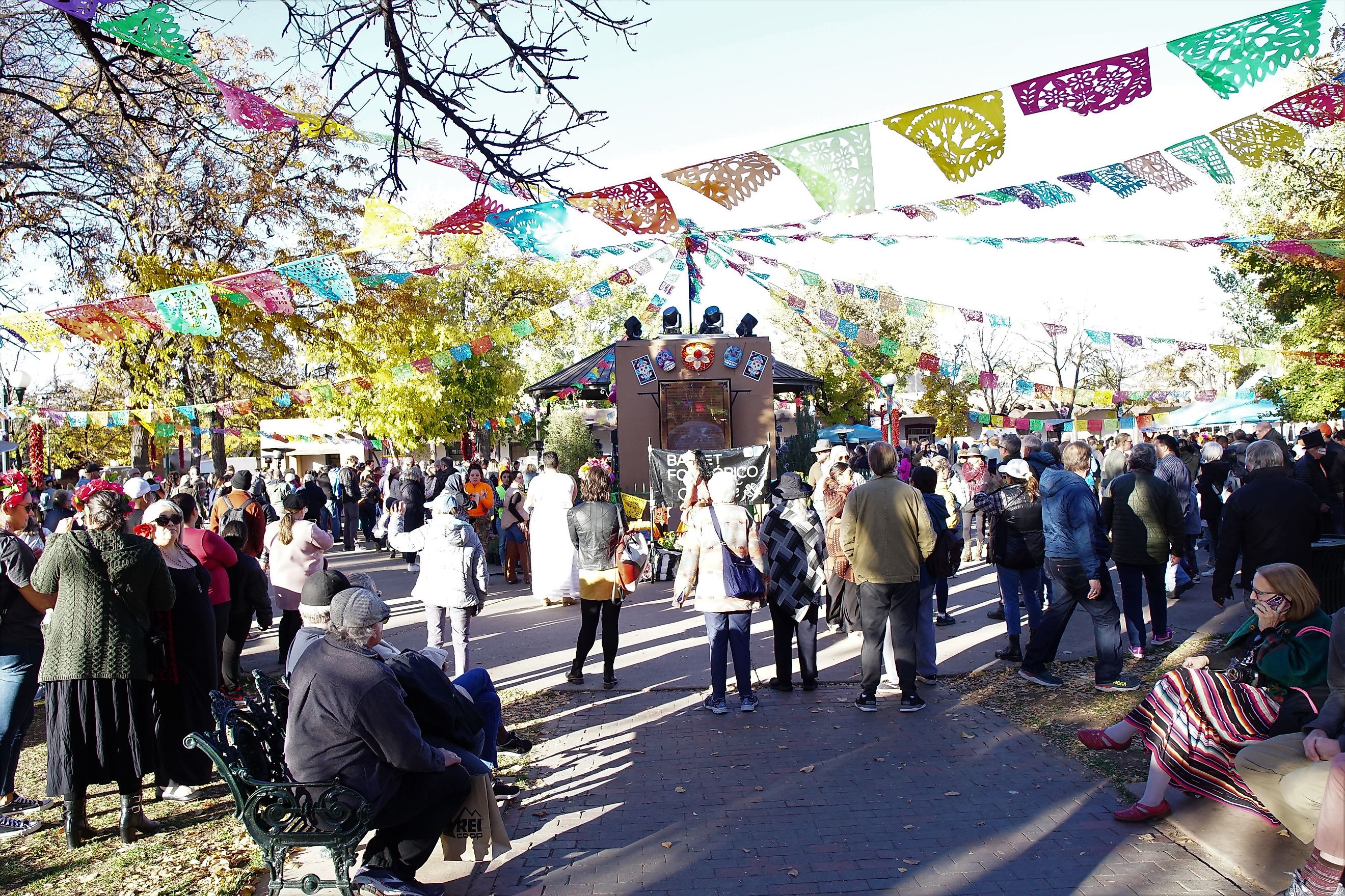 New Mexico's communities are full of rich culture, like the Day of the Dead celebration pictured here