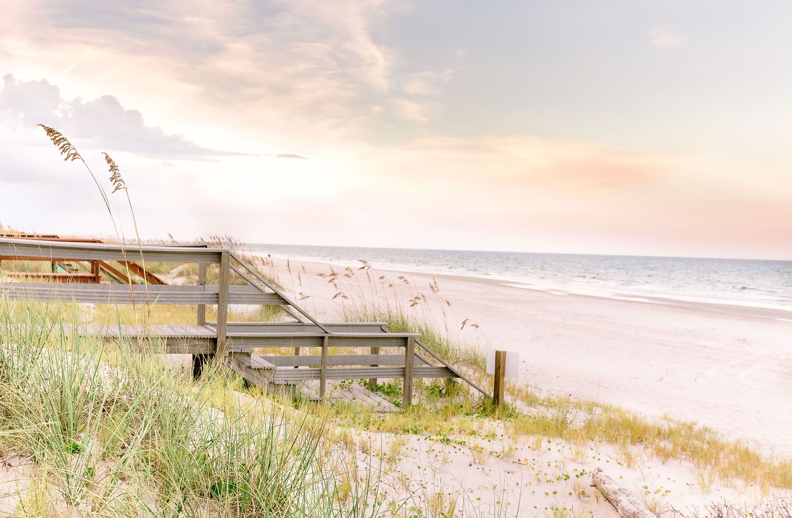 Fernandina Beach on Amelia Island, Florida.