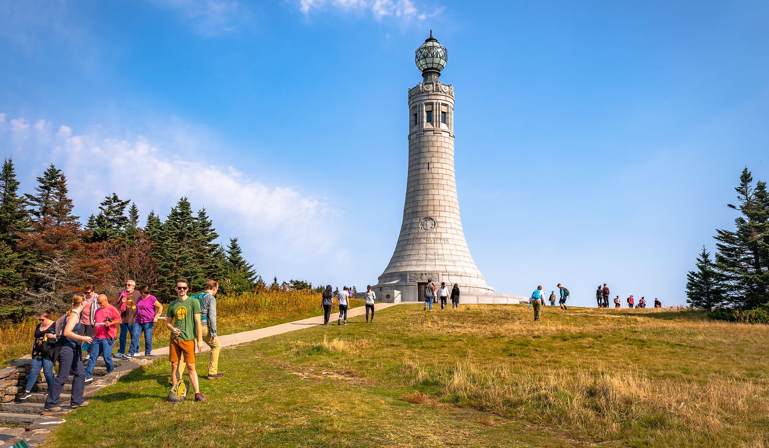 Mount Greylock in Adams, MA. Editorial credit: Keith J Finks / Shutterstock.com