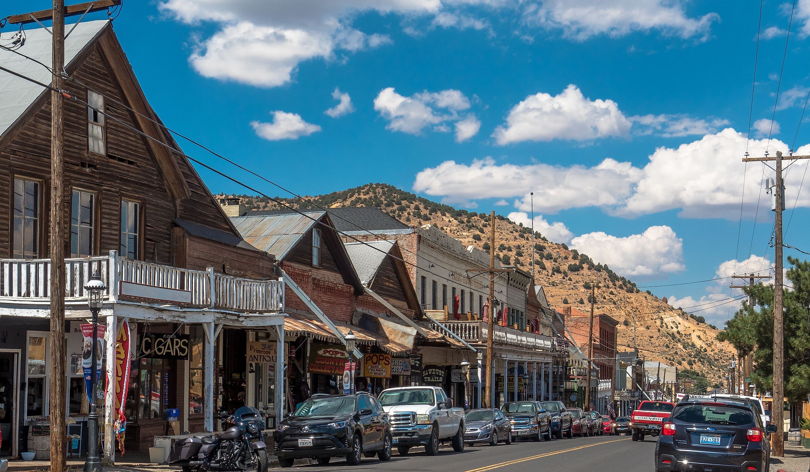 Virginia City, NV / USA. Editorial credit: M. Vinuesa / Shutterstock.com