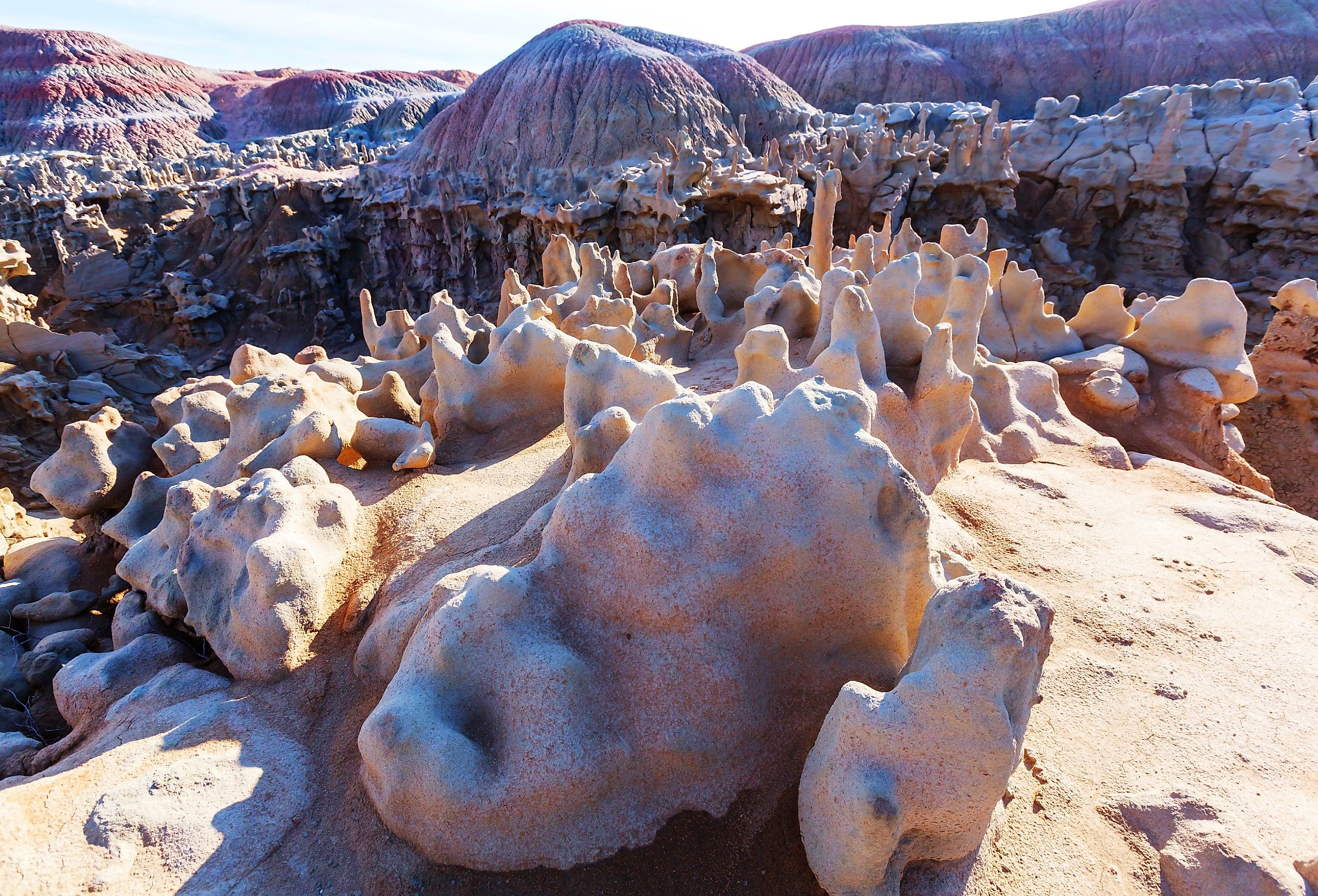 Unusual Fantasy Canyon in the Utah desert.