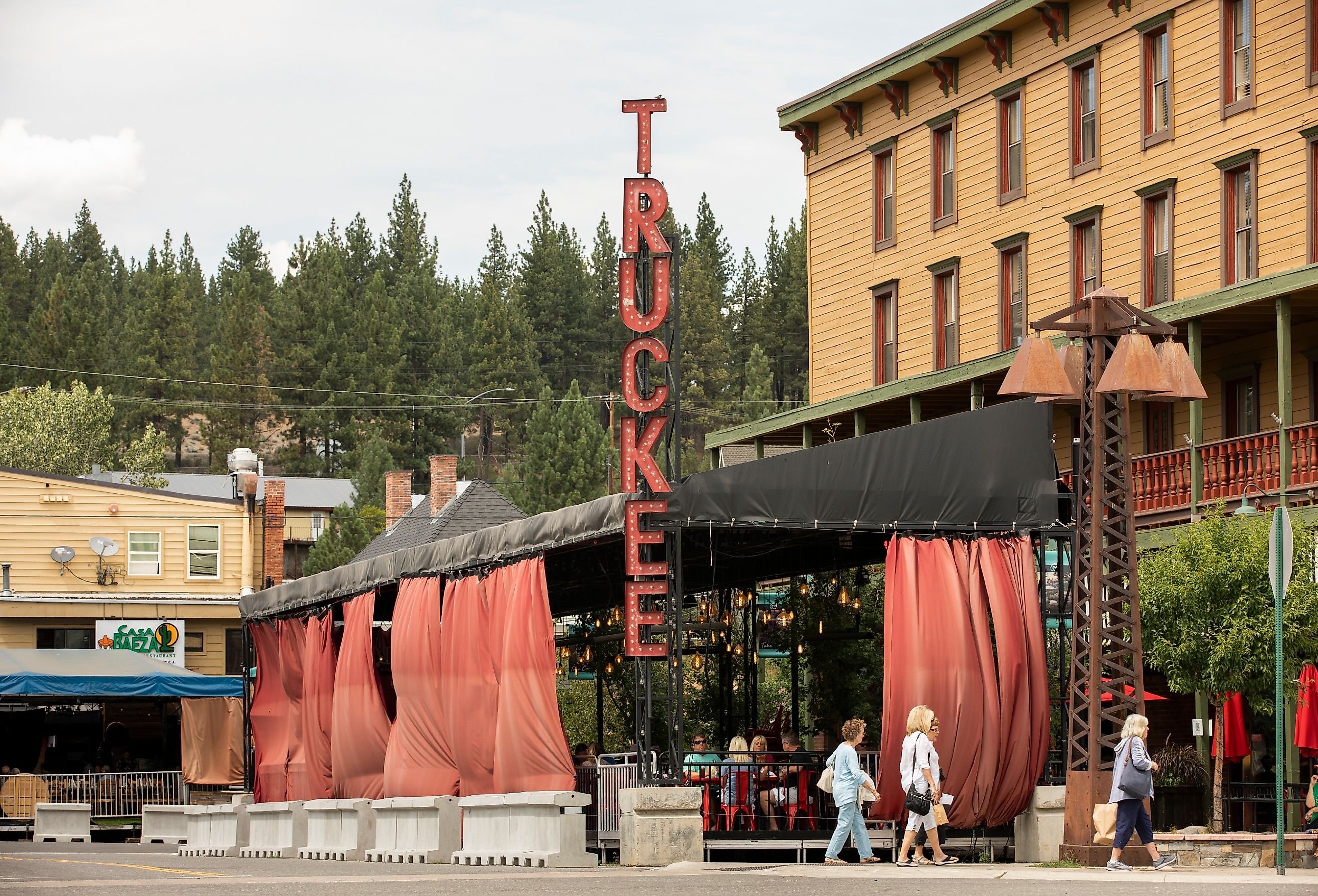 Historic downtown Truckee, California. Image credit Matt Gush via Shutterstock