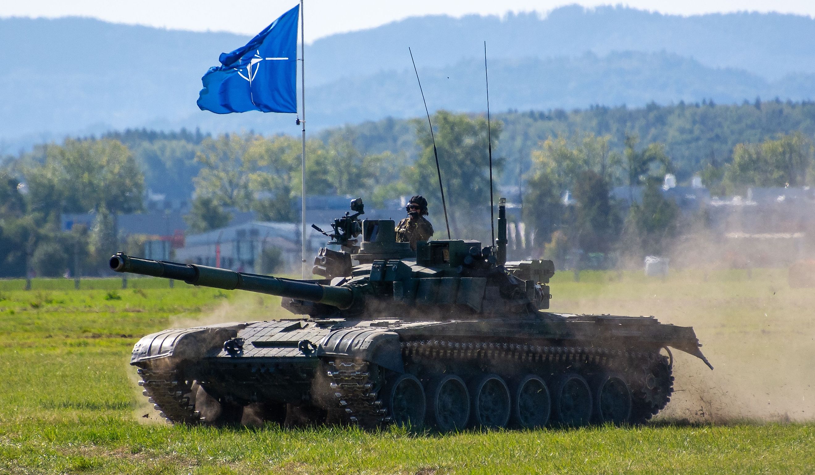 2019: A public NATO Days om Ostrava presentation featuring a Czech army unit operating a battle tank.