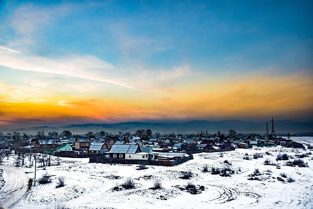 The Largest Cities In Siberia Worldatlas