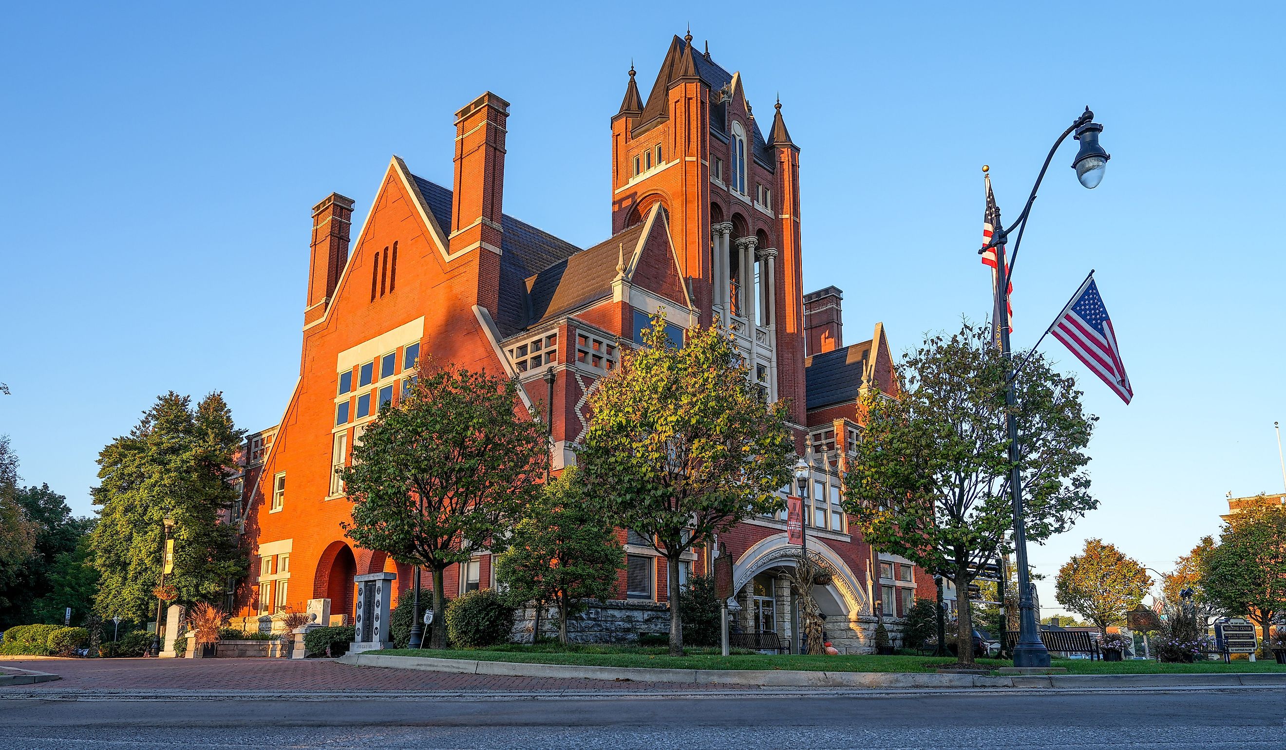 Bardstown, Kentucky, historic Welcome Center.