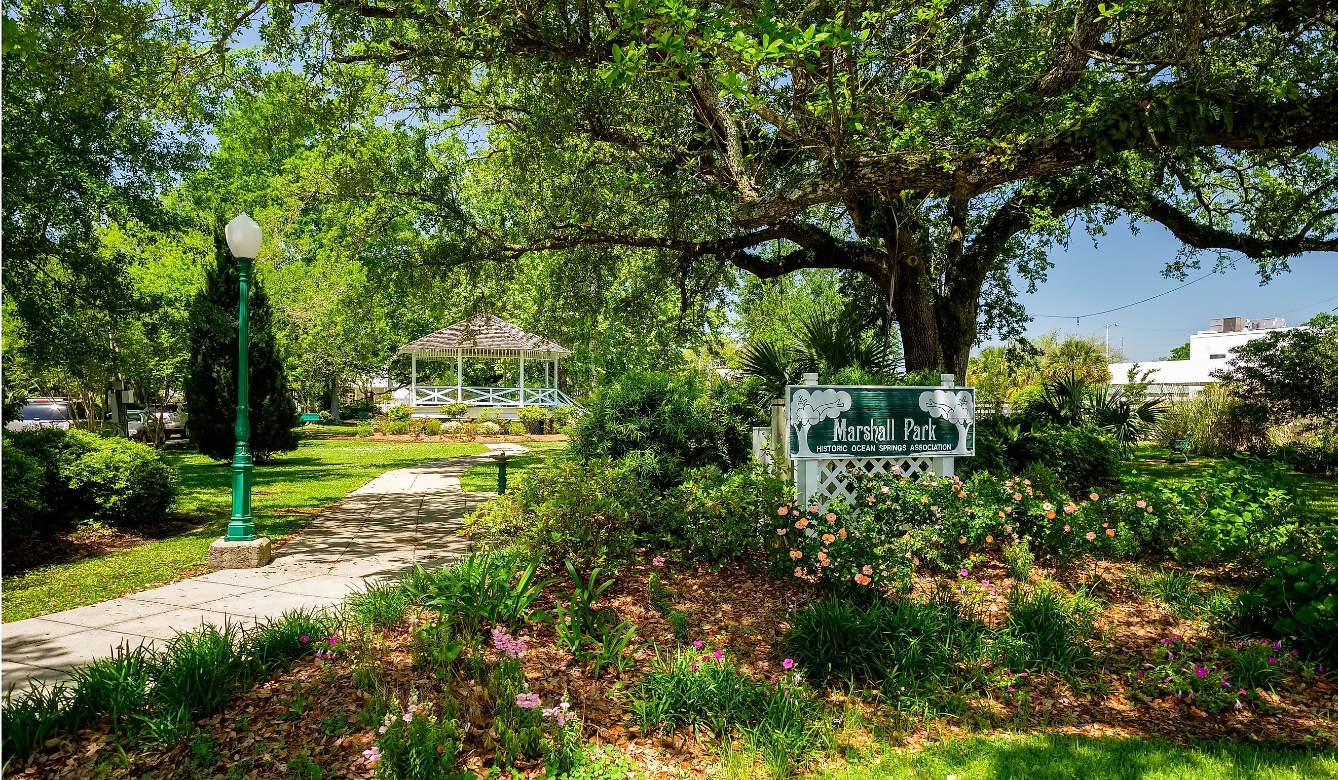 Ocean Springs, Mississippi USA. Editorial credit: Fotoluminate LLC / Shutterstock.com