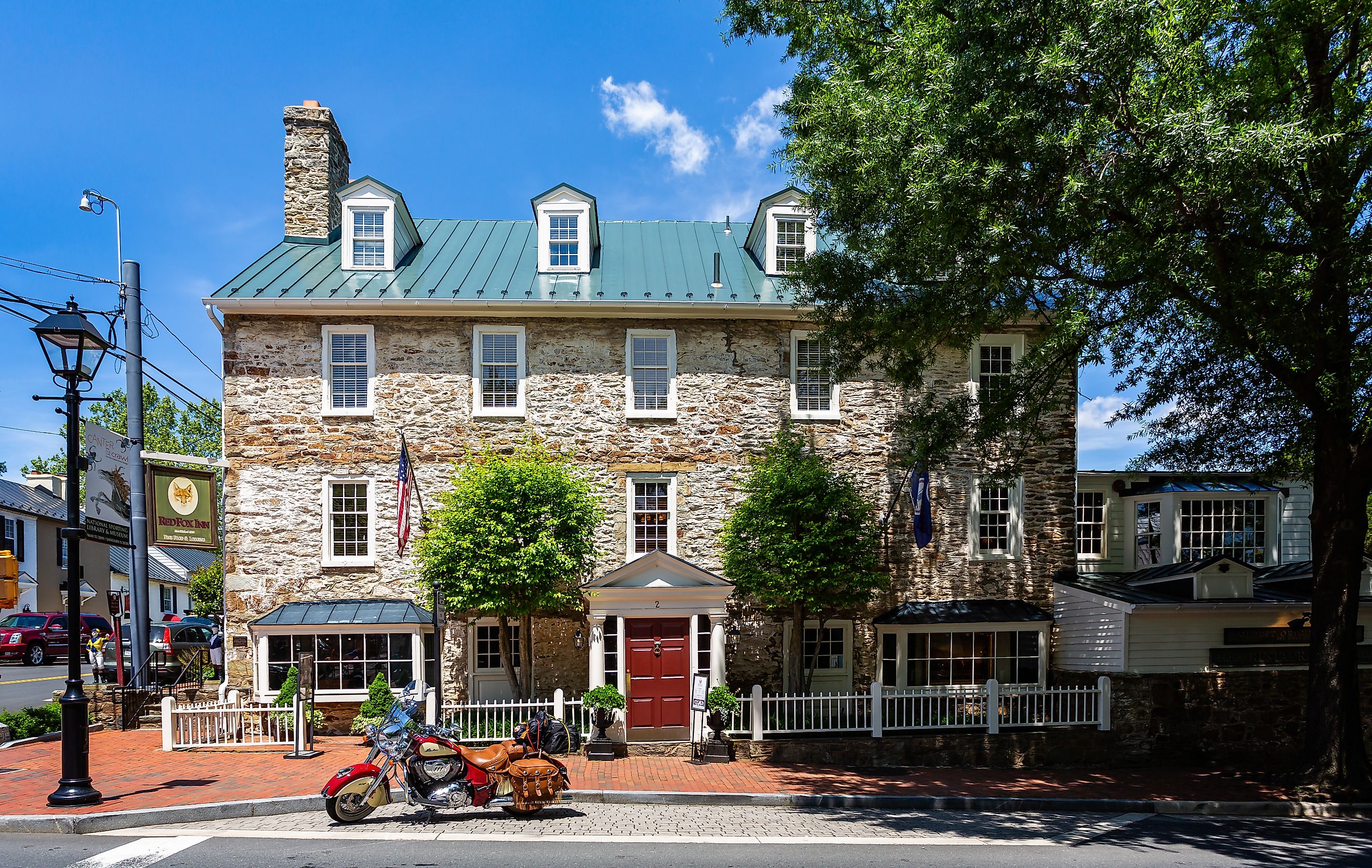 The Red Fox Inn & Tavern in Middleburg, Virginia. Editorial credit: Nigel Jarvis / Shutterstock.com