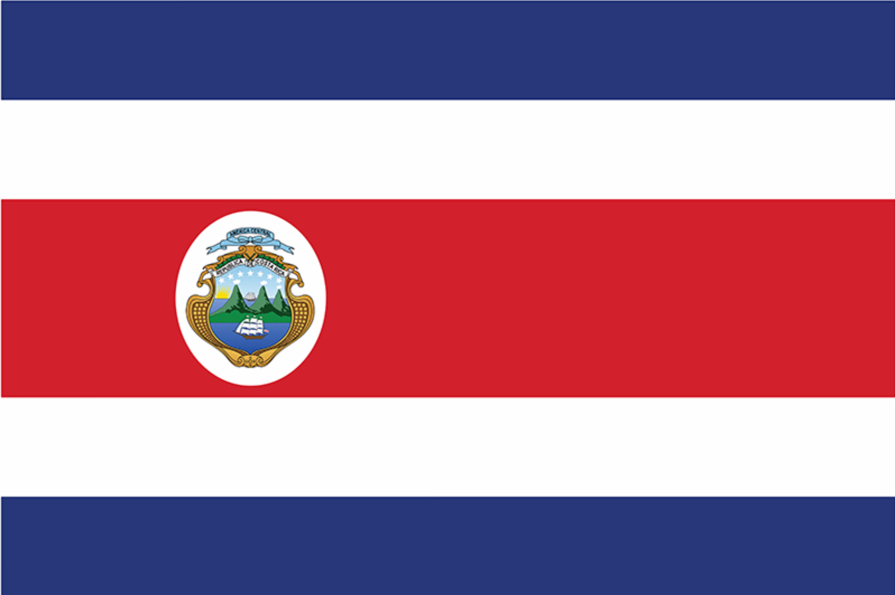 The Flag Of Costa Rica WorldAtlas