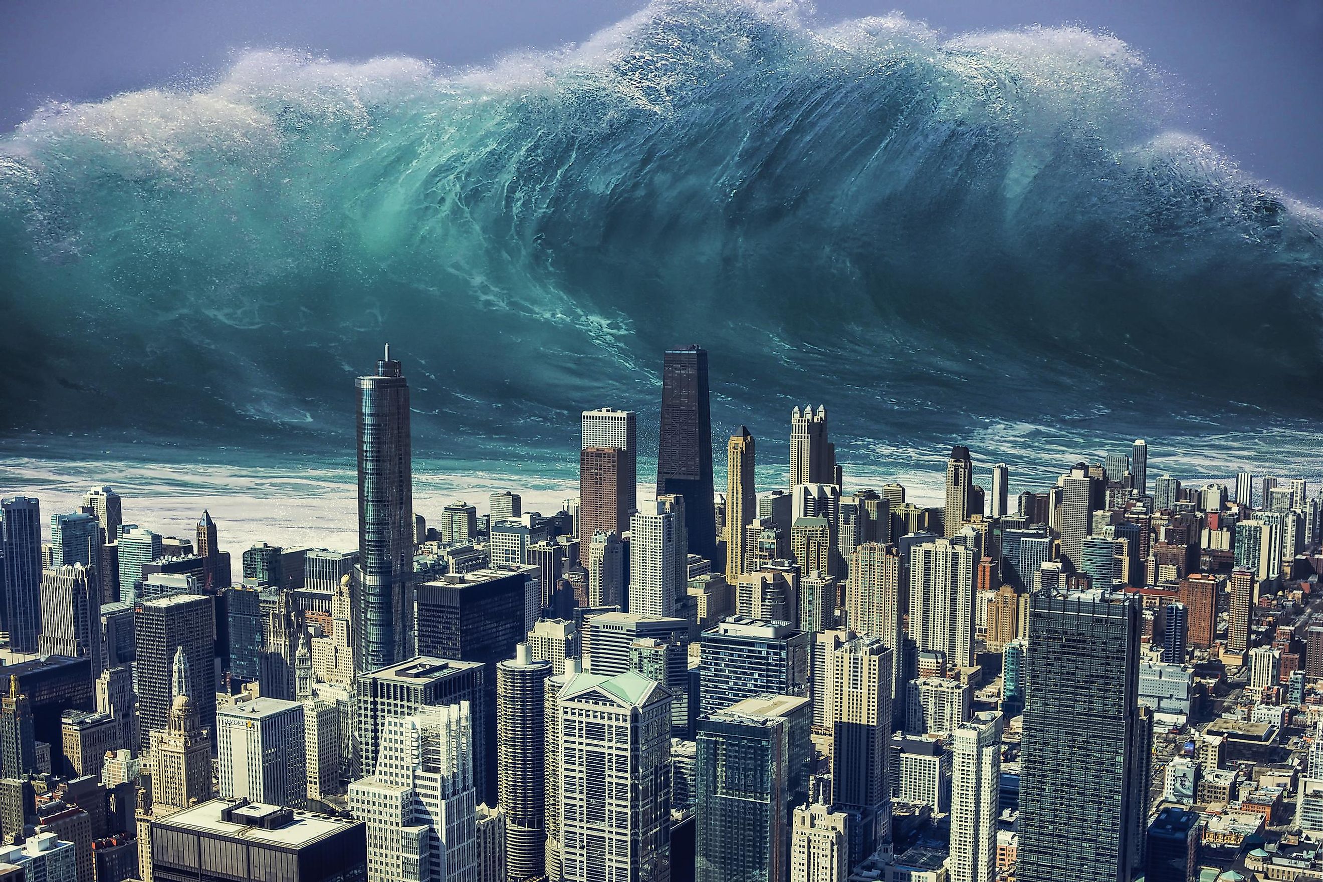 tsunami wave height