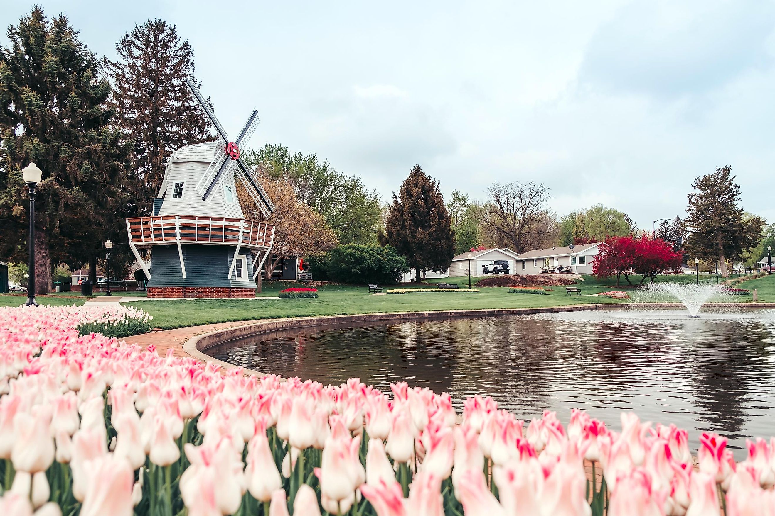 The beautiful town of Pella, Iowa.