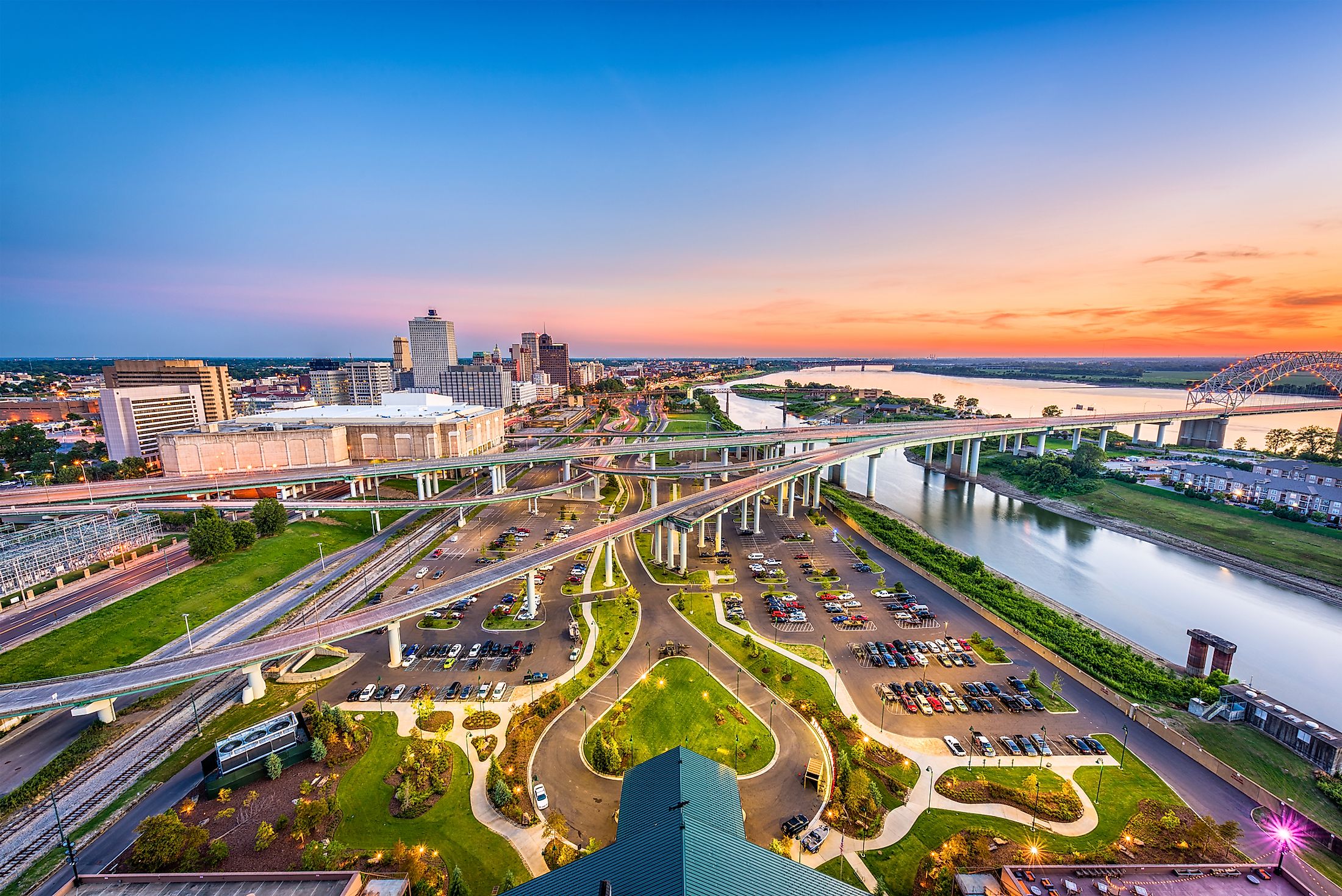 Memphis Tennessee WorldAtlas