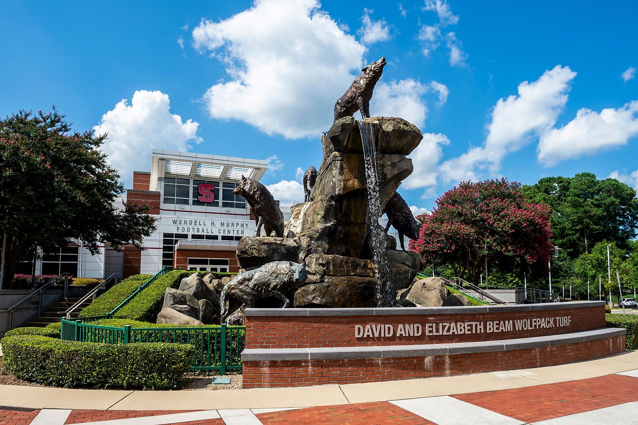 North Carolina State College Football facility. Editorial credit: Bryan Regan / Shutterstock.com