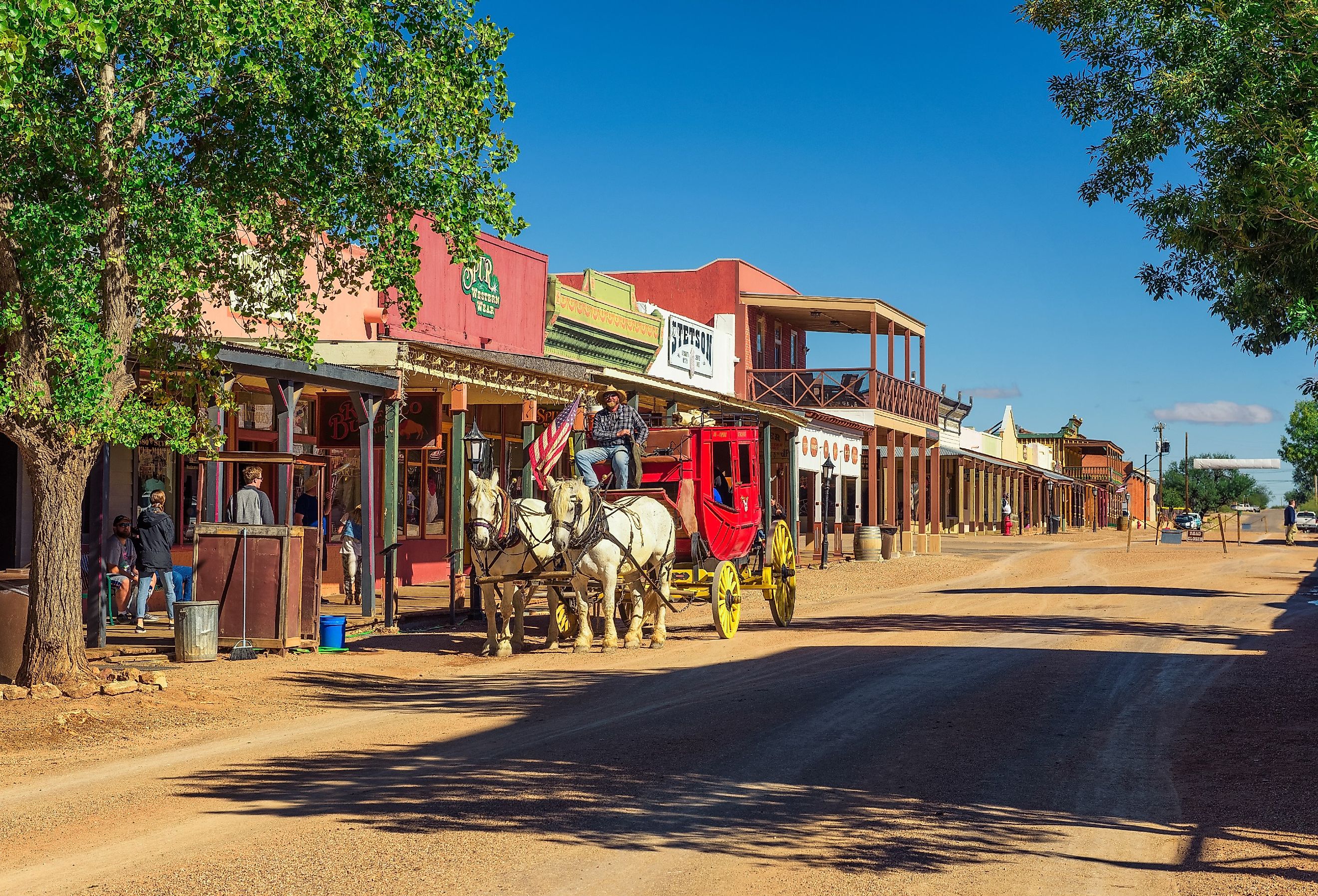 Historic Allen street in Tombstone, Arizona. Image credit Nick Fox via Shutterstock