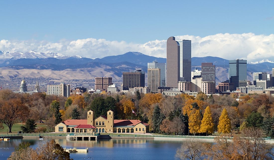 The Largest Cities In Colorado Worldatlas