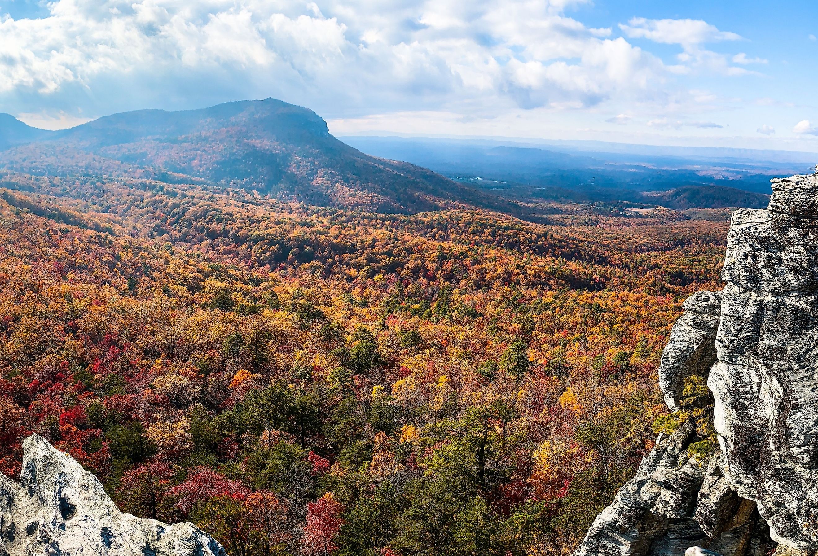 Hanging Rock State Park, North Carolina. 